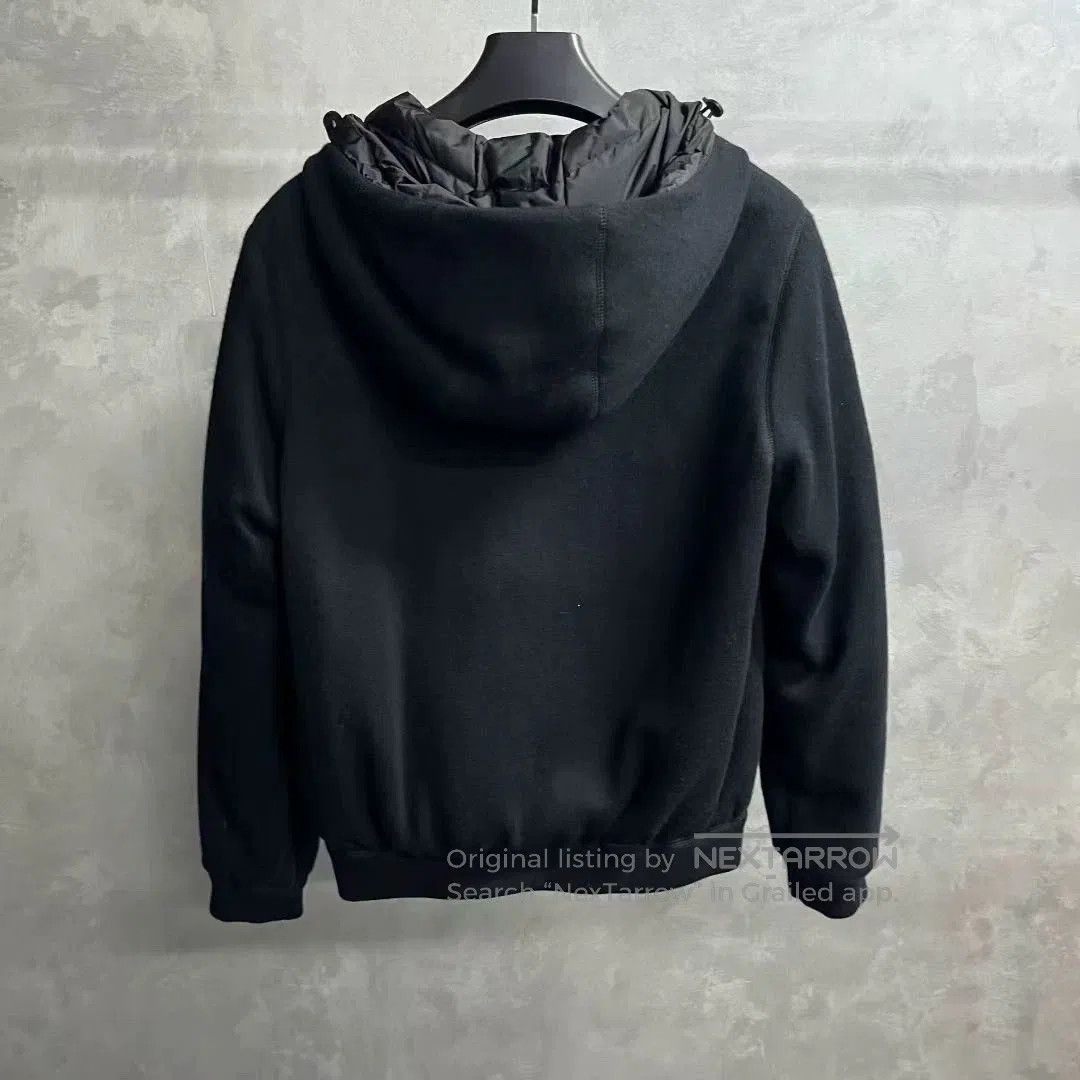 Prada prada black zip-up collar jacket. Size US L / EU 52-54 / 3 - 2 Thumbnail