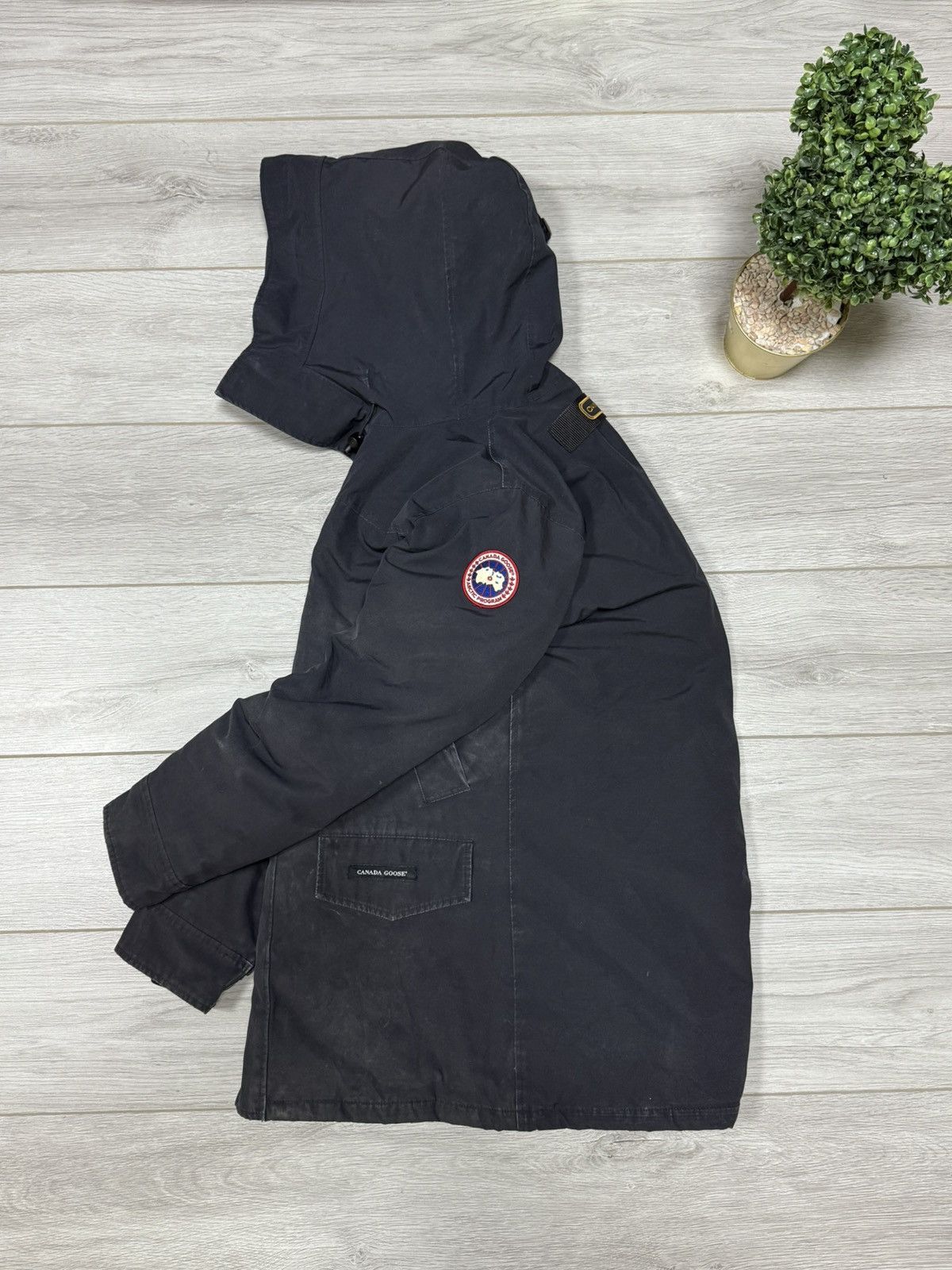 Canada Goose Canada Goose Langford puffer down Parka Heritage jacket Navy Size US M / EU 48-50 / 2 - 6 Thumbnail