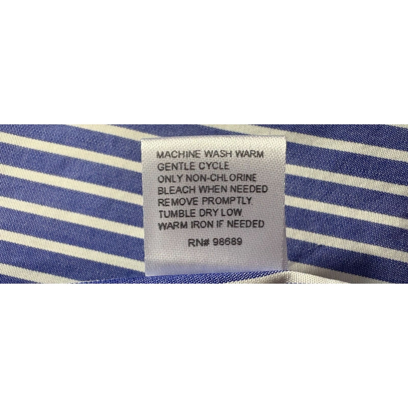 Todd Snyder striped dress Shirt Sz Medium color Purple white