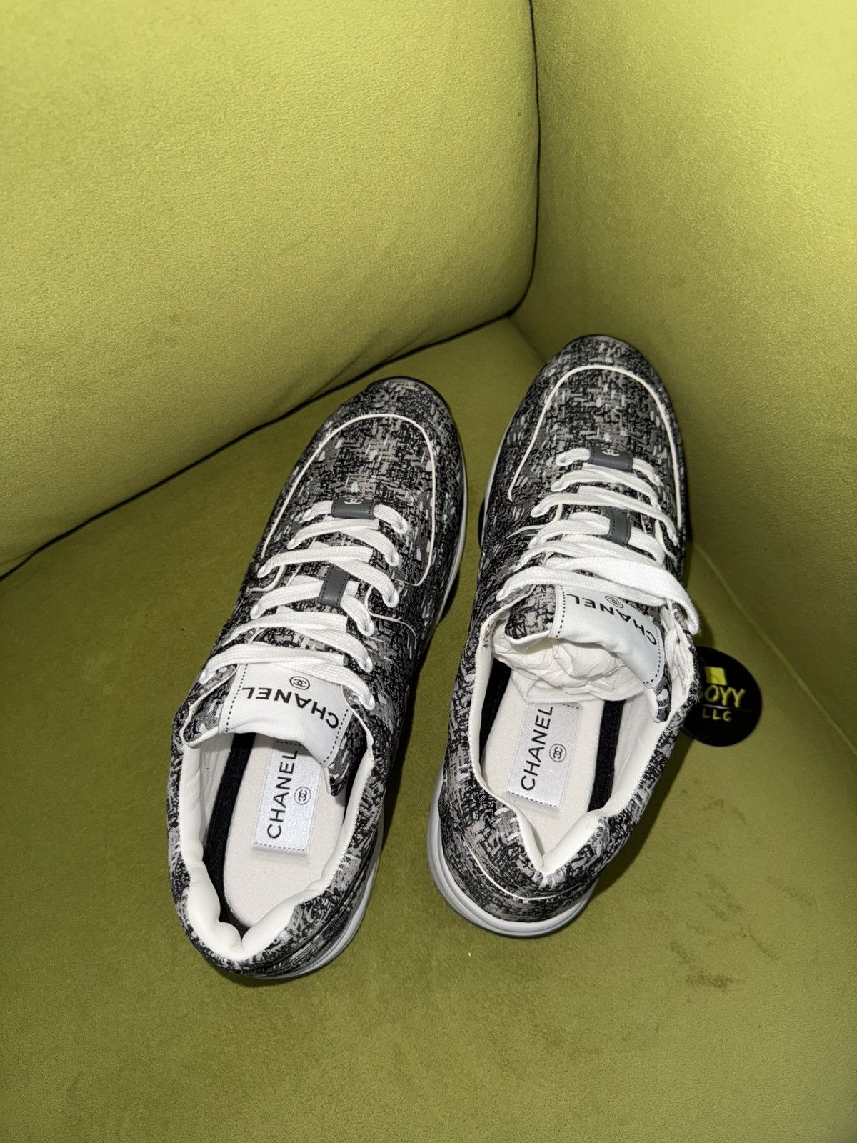 Chanel Chanel cc sneakers Size US 7.5 / EU 40-41 - 3 Thumbnail