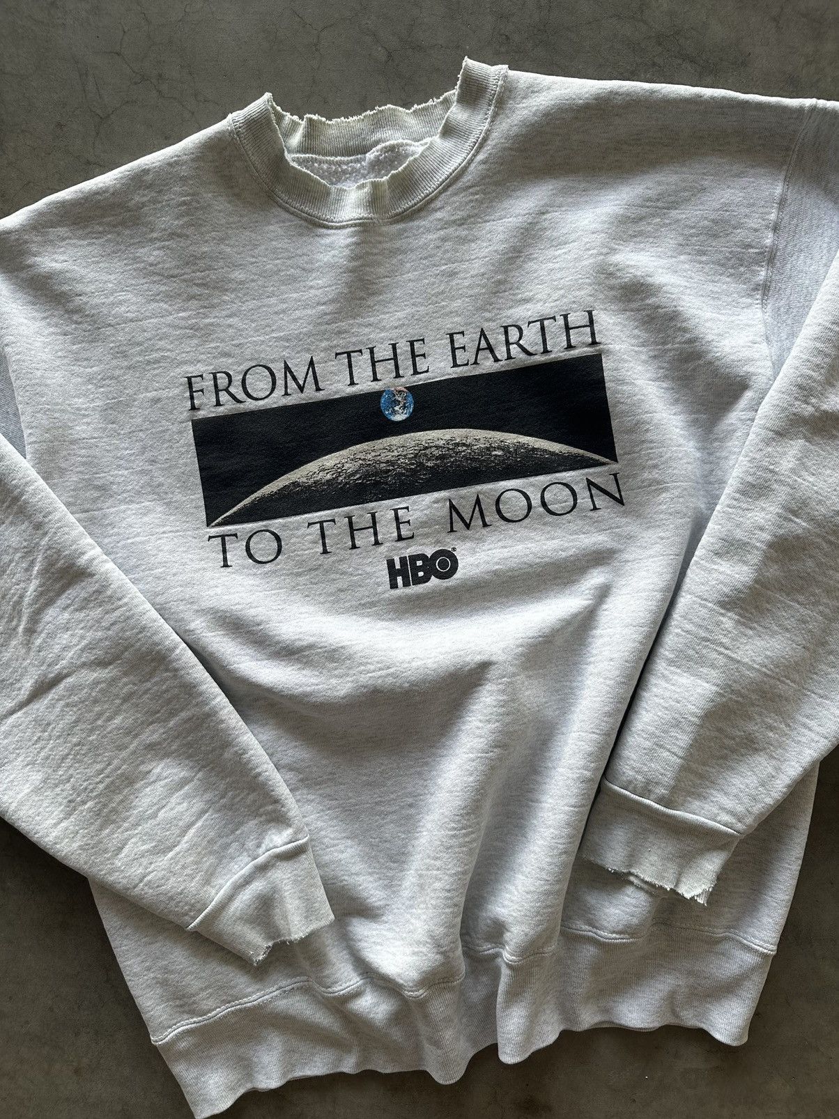 Vintage Vintage HBO “From the Earth to the Moon” Sweatshirt Size US XL / EU 56 / 4 - 2 Thumbnail