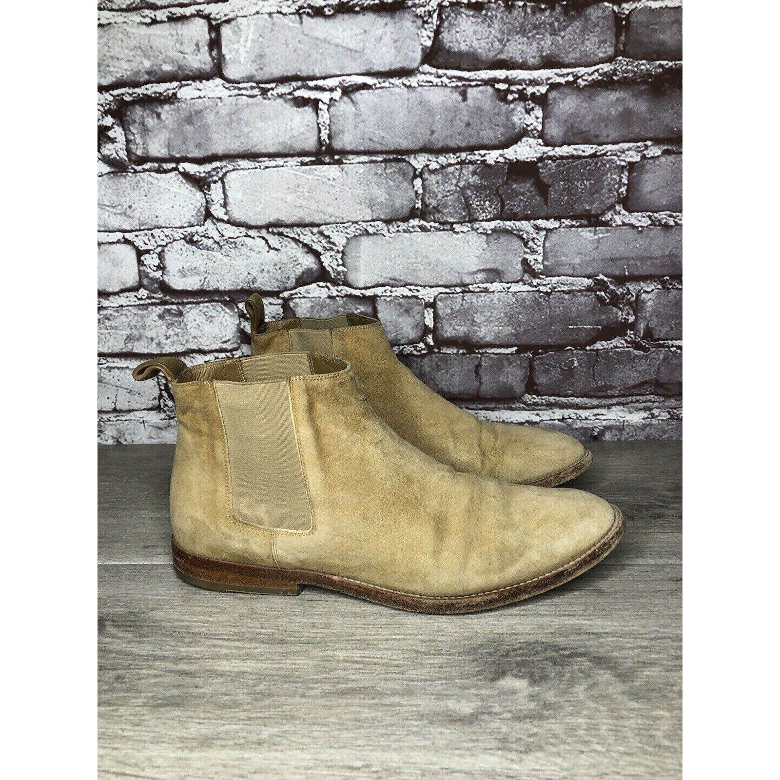 Other JENNI KAYNE Beige Suede Leather Casual Ankle Chelsea Boots W Size US 8 / IT 38 - 14 Thumbnail