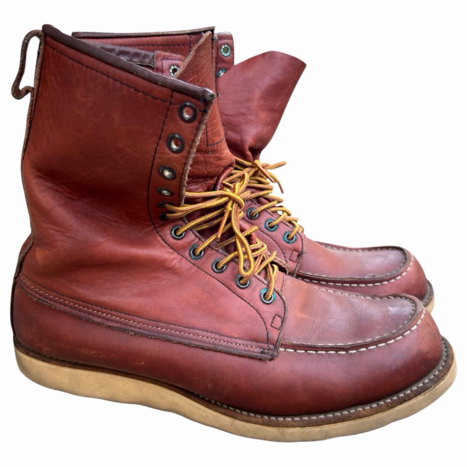 Other 90’s Red Wing Moc Toe 877 Irish Setter Boots #0430 Sz. 13 Size US 11 / EU 44 - 2 Thumbnail