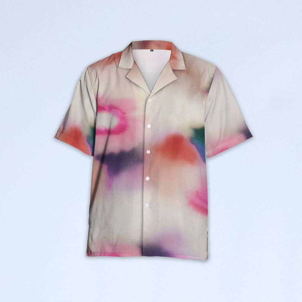 Designer Labilio Watercolour-Print Shirt Size US L / EU 52-54 / 3 - 1 Thumbnail