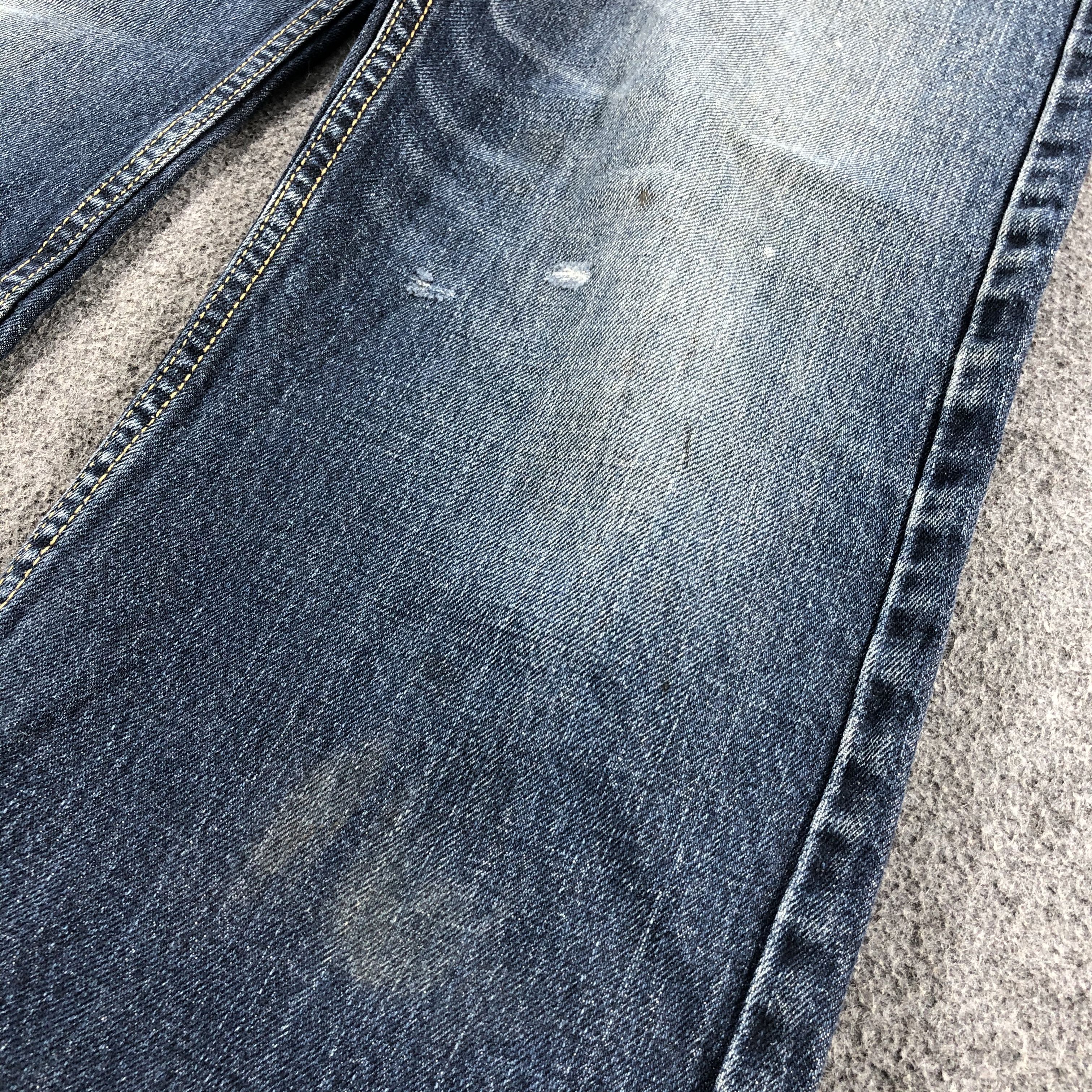 Levi's Vintage Blue Wash Levis 514 Jeans-J2630 Size US 33 - 10 Thumbnail
