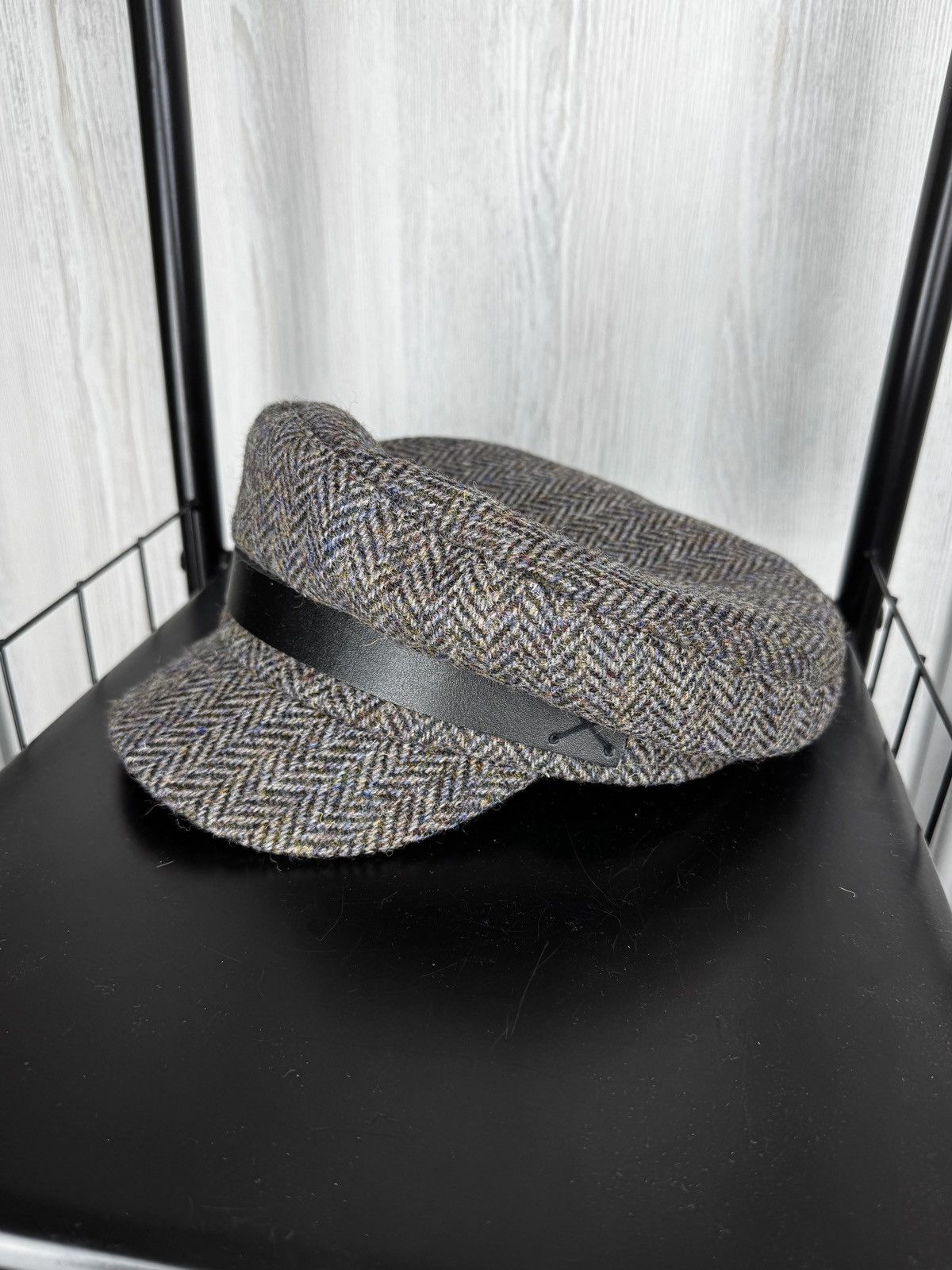 Harris Tweed Harris Tweed Helen Leigh grey hat Size ONE SIZE - 5 Thumbnail