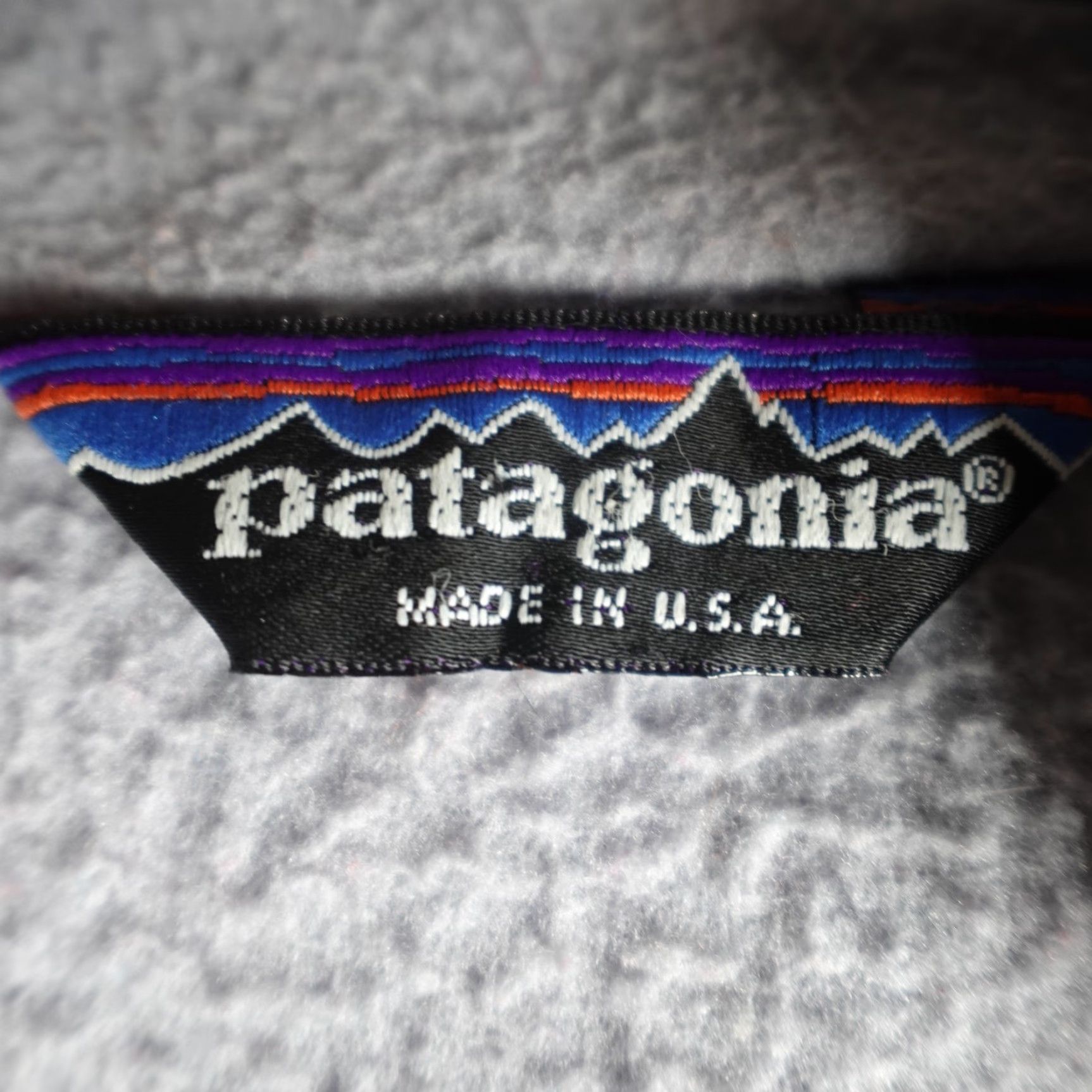 Patagonia VINTAGE Patagonia Womens Jacket L Blue Full Zip Fleece Lined Made in USA Size L / US 10 / IT 46 - 3 Thumbnail