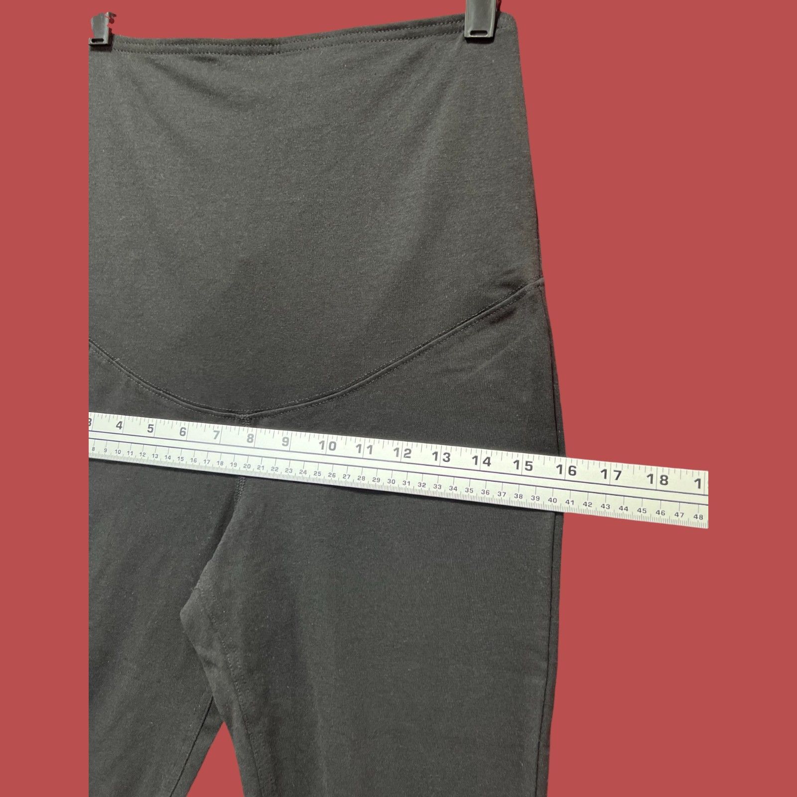 Other Isabel Maternity - Maternity Legging - Black - Small Size 26" / US 2 / IT 38 - 4 Thumbnail