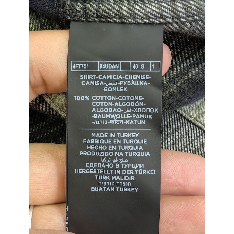 Tom Ford o1rshd1 Q:2 / Button Shirt in Multicolor Size US M / EU 48-50 / 2 - 18 Thumbnail