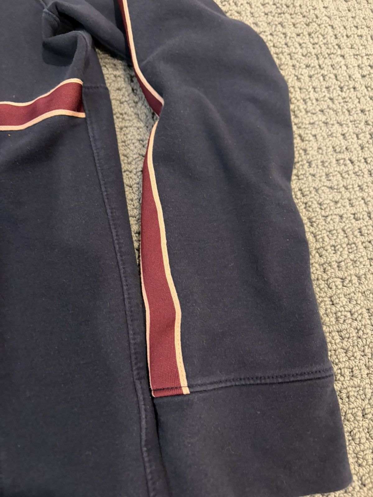 Abercrombie & Fitch A & F pullover 1/4 zip hoodie with zip kangaroo pockets Size US M / EU 48-50 / 2 - 3 Thumbnail
