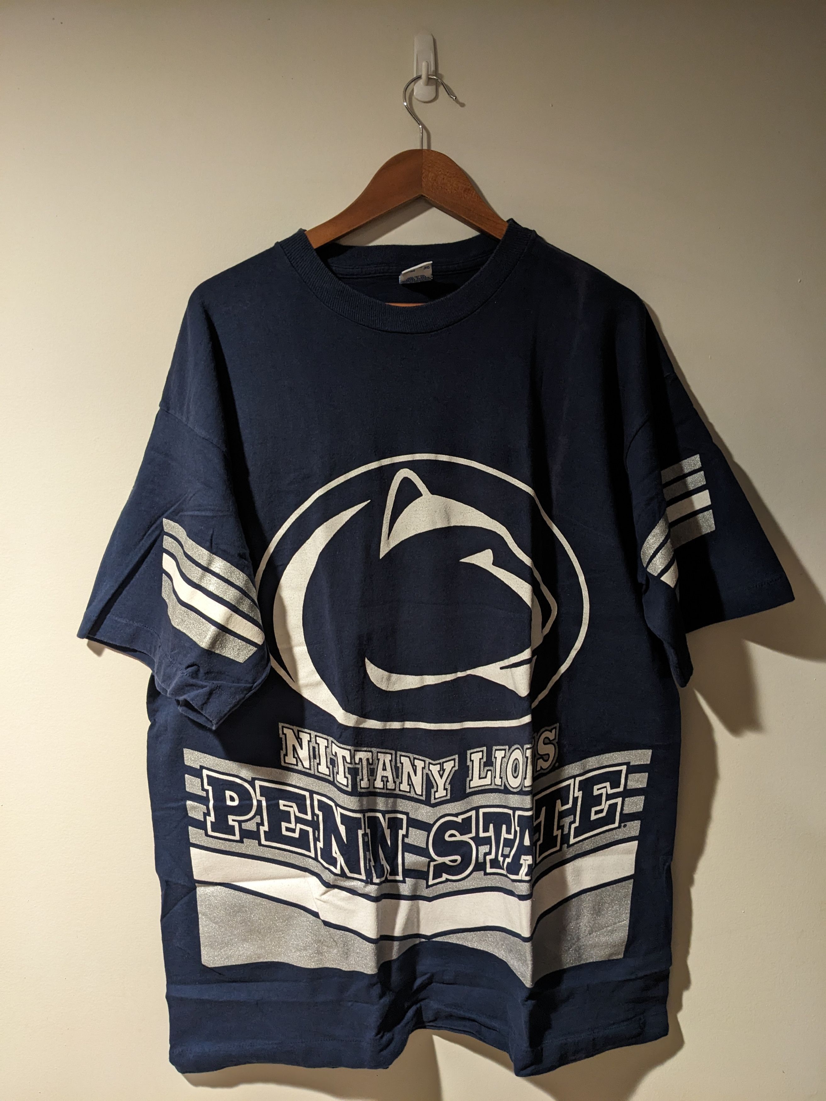 Vintage 90s Penn State University Nittany 3/4 Sleeve T-Shirt