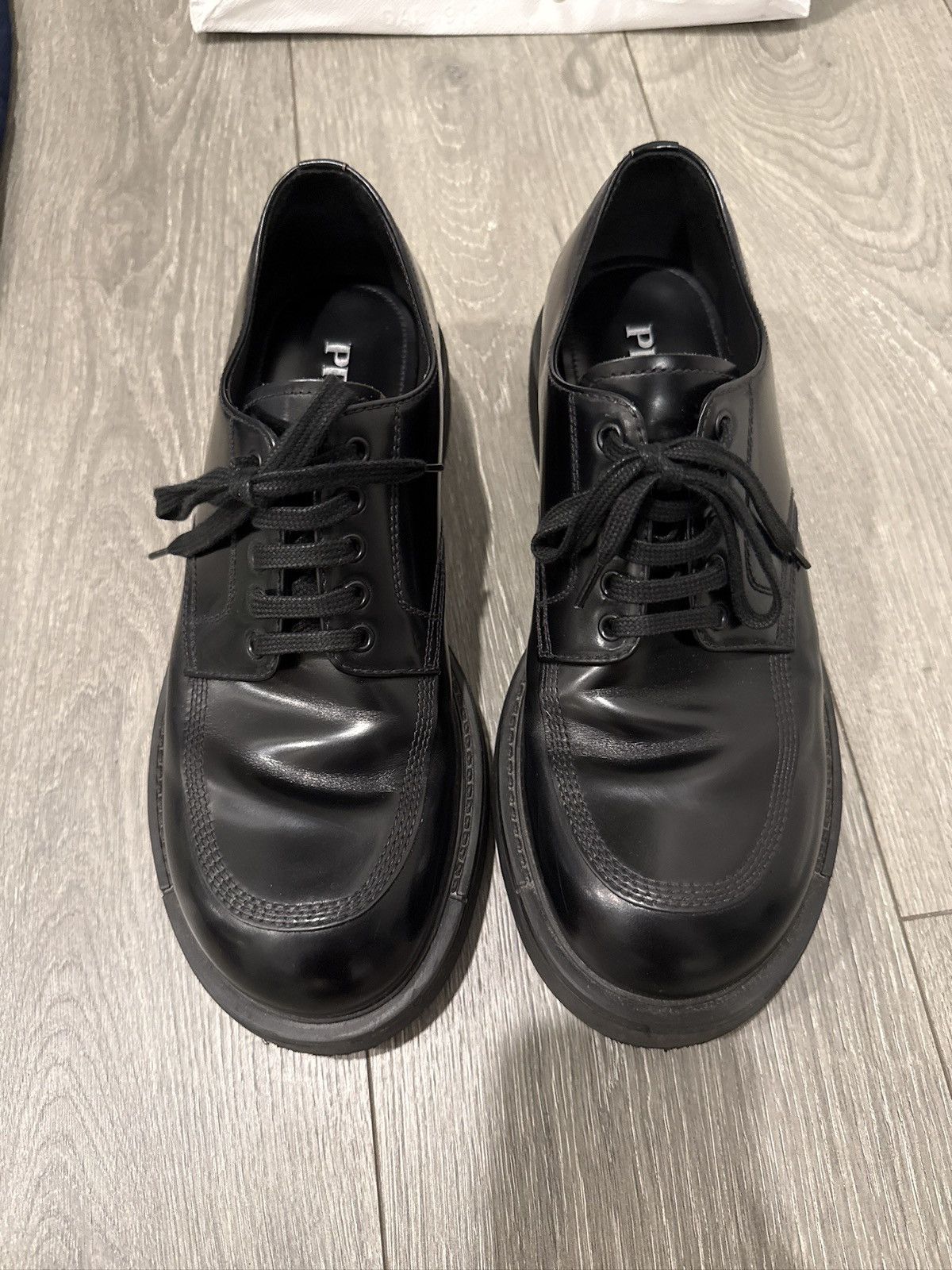 Prada Prada SS24 Chunky Leather Derby Size US 8.5 / EU 41-42 - 2 Thumbnail