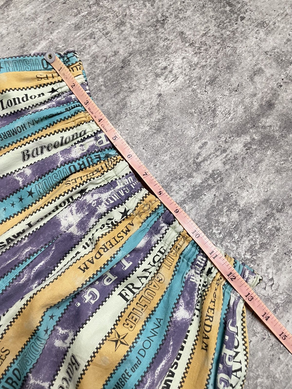 Jean Paul Gaultier Vintage Jean Paul Gaultier “EURO VISION” Printed Size US 33 - 10 Thumbnail