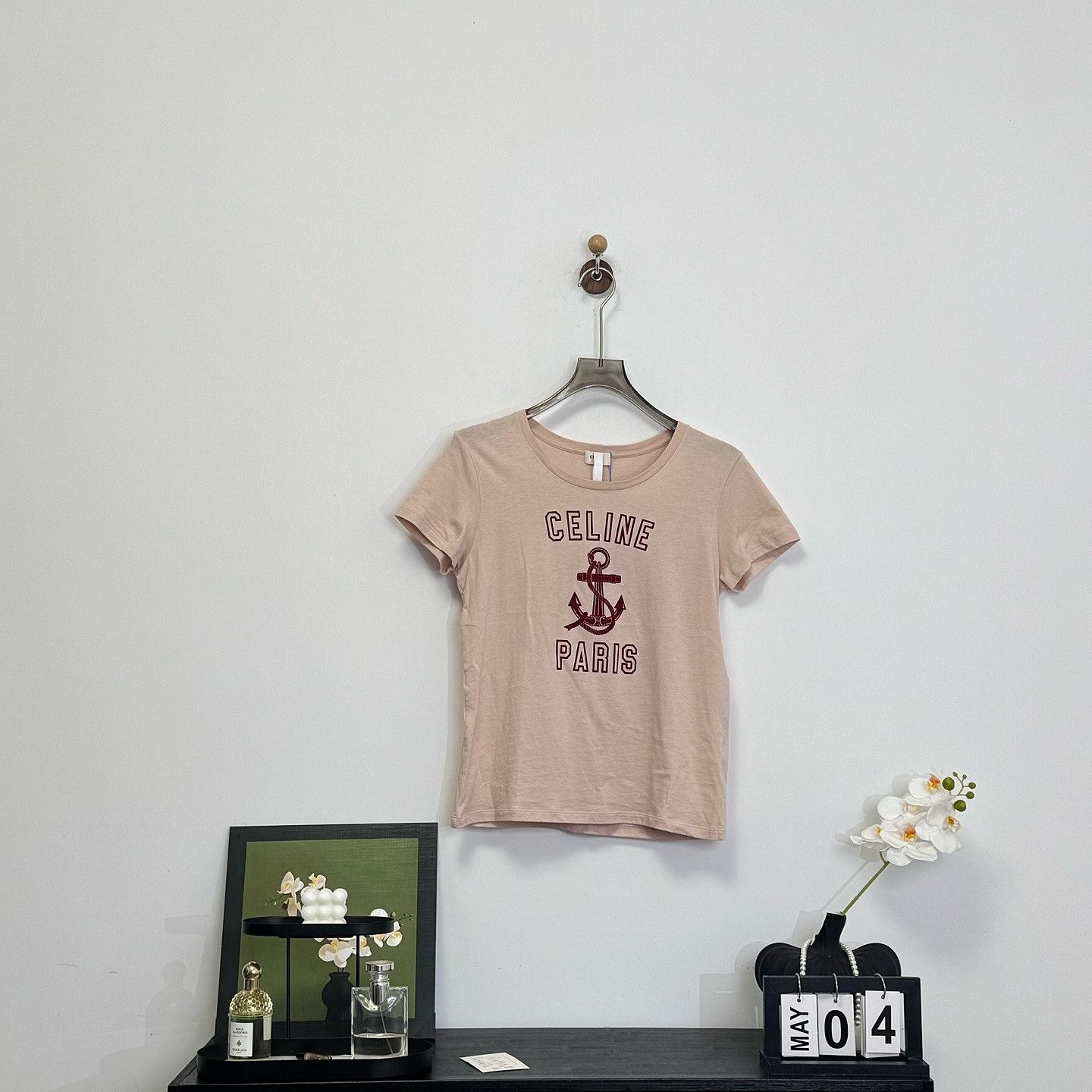 Celine Celine Anchor Logo T-Shirt Size S Size S / US 4 / IT 40 - 1 Thumbnail