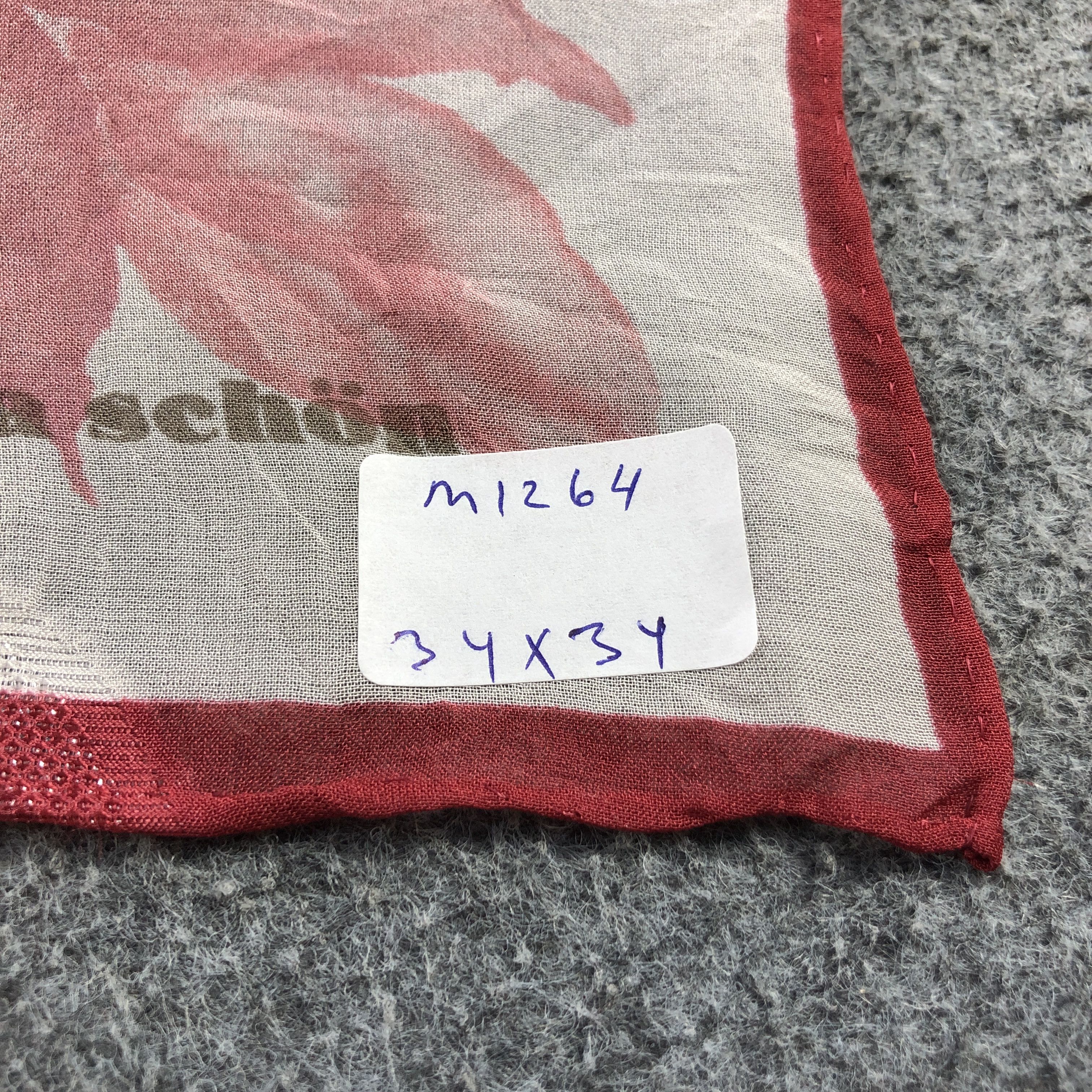 Mila Schon Vintage Mila Schon Floral Silk Scarf M1264 Size ONE SIZE - 14 Thumbnail
