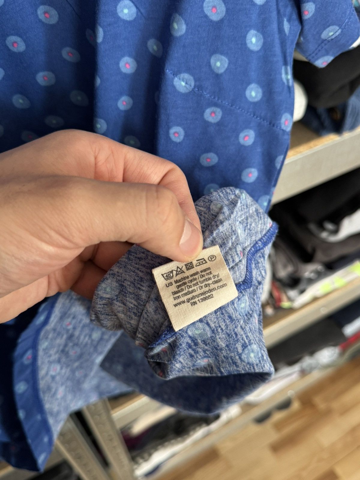 Gudrun Sjoden Gudrun Sjoden T Shirt Top Floral Print Stretch Blue Size M Size M / US 6-8 / IT 42-44 - 7 Thumbnail