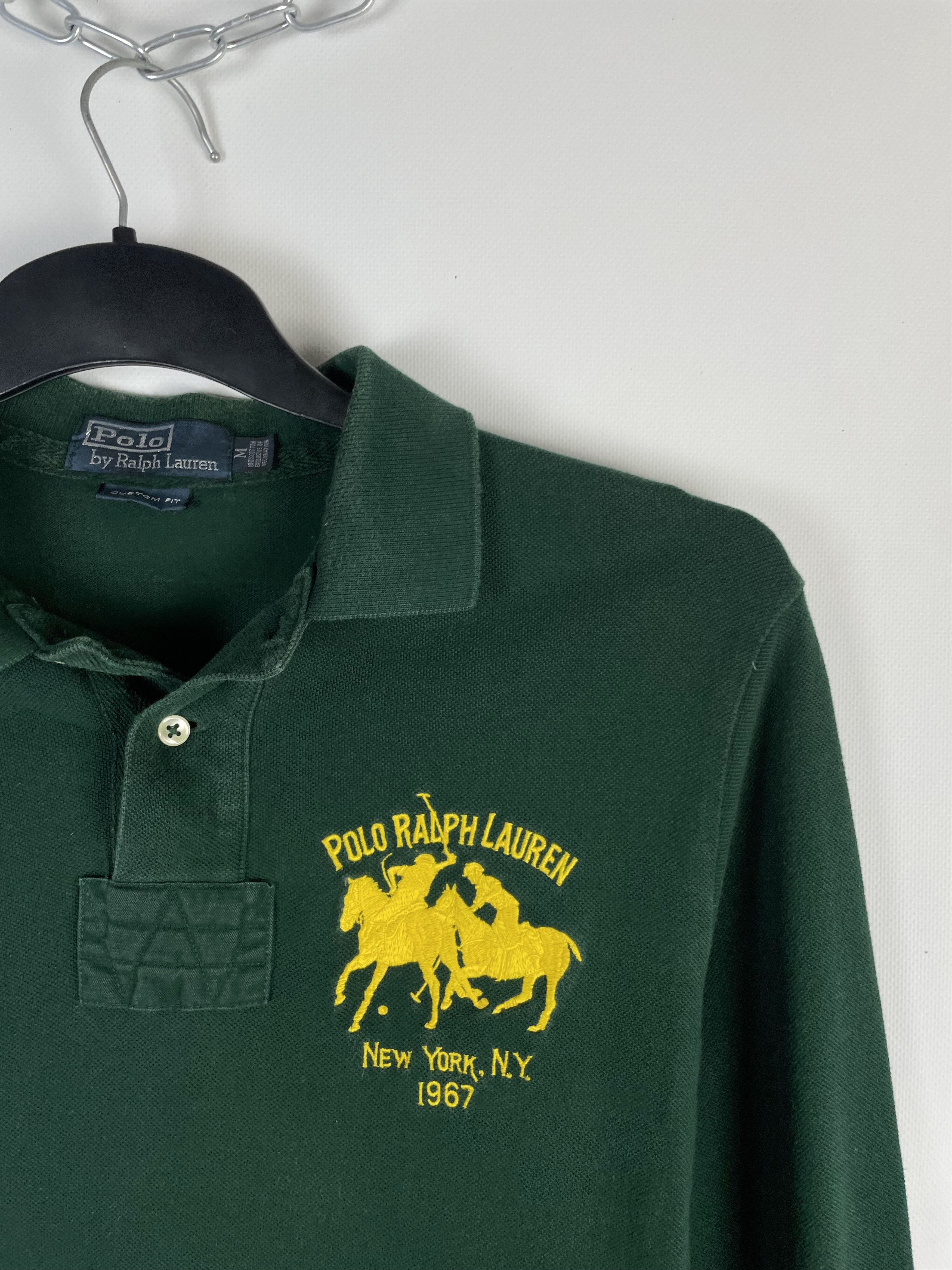 Polo Ralph Lauren Vintage 90s Polo Ralph Lauren Rugby Long Sleeve Shirt Size US M / EU 48-50 / 2 - 4 Thumbnail