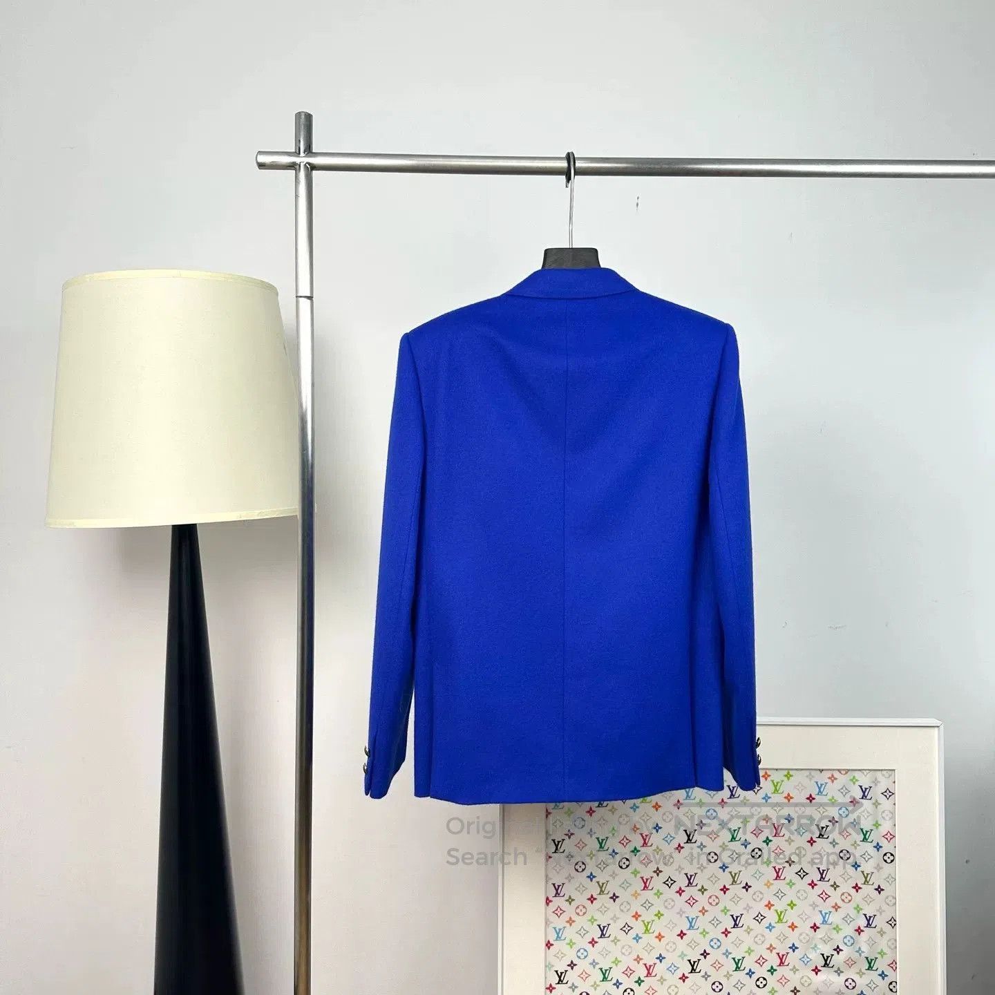 Saint Laurent Paris Saint Laurent Blue Double. Size US L / EU 52-54 / 3 - 3 Thumbnail