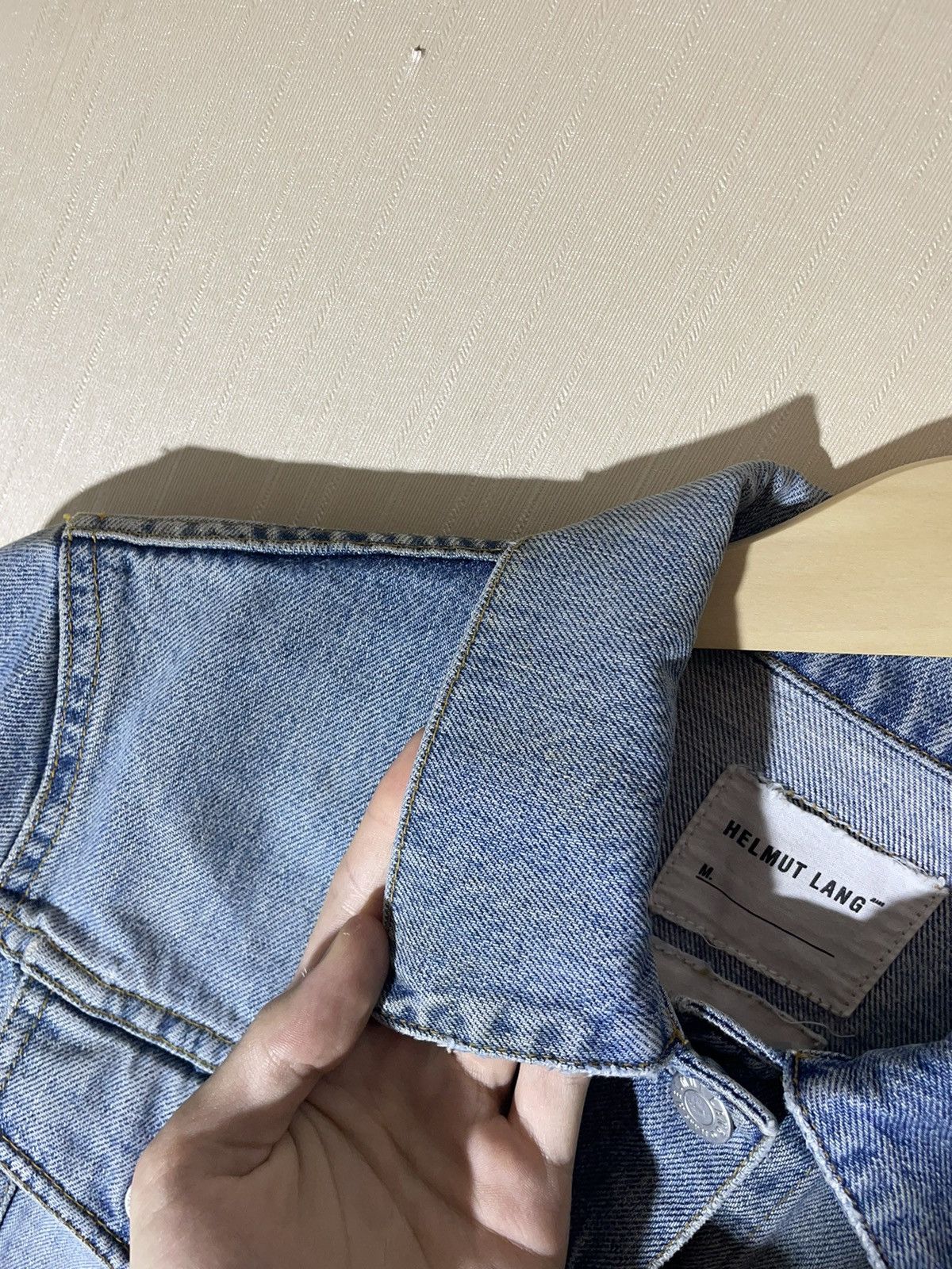 Helmut Lang × Japanese Brand Helmut Lang Japanese vintage archive denim jacket Size S / US 4 / IT 40 - 11 Thumbnail