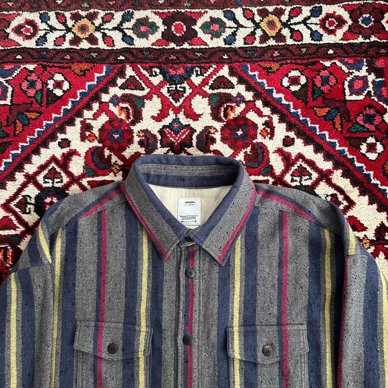 Visvim VISVIM Lumber Long Sleeve Striped Shirt-2506 Size US M / EU 48-50 / 2 - 3 Thumbnail