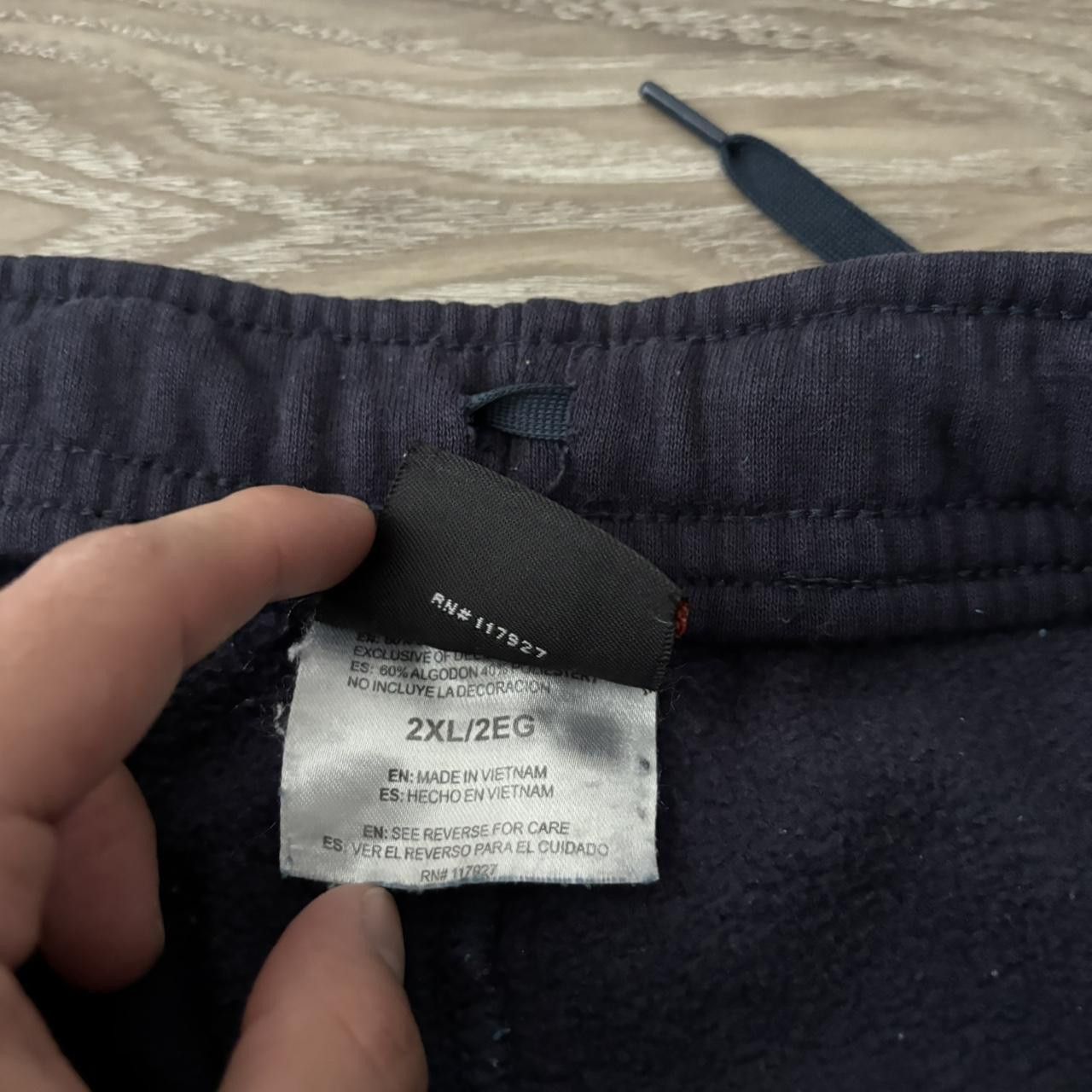 Vintage Crazy Vintage Y2K/2000s Baggy Navy Blue Streetwear Skater Style Sweatpants! Fits XL Size US 38 / EU 54 - 6 Thumbnail
