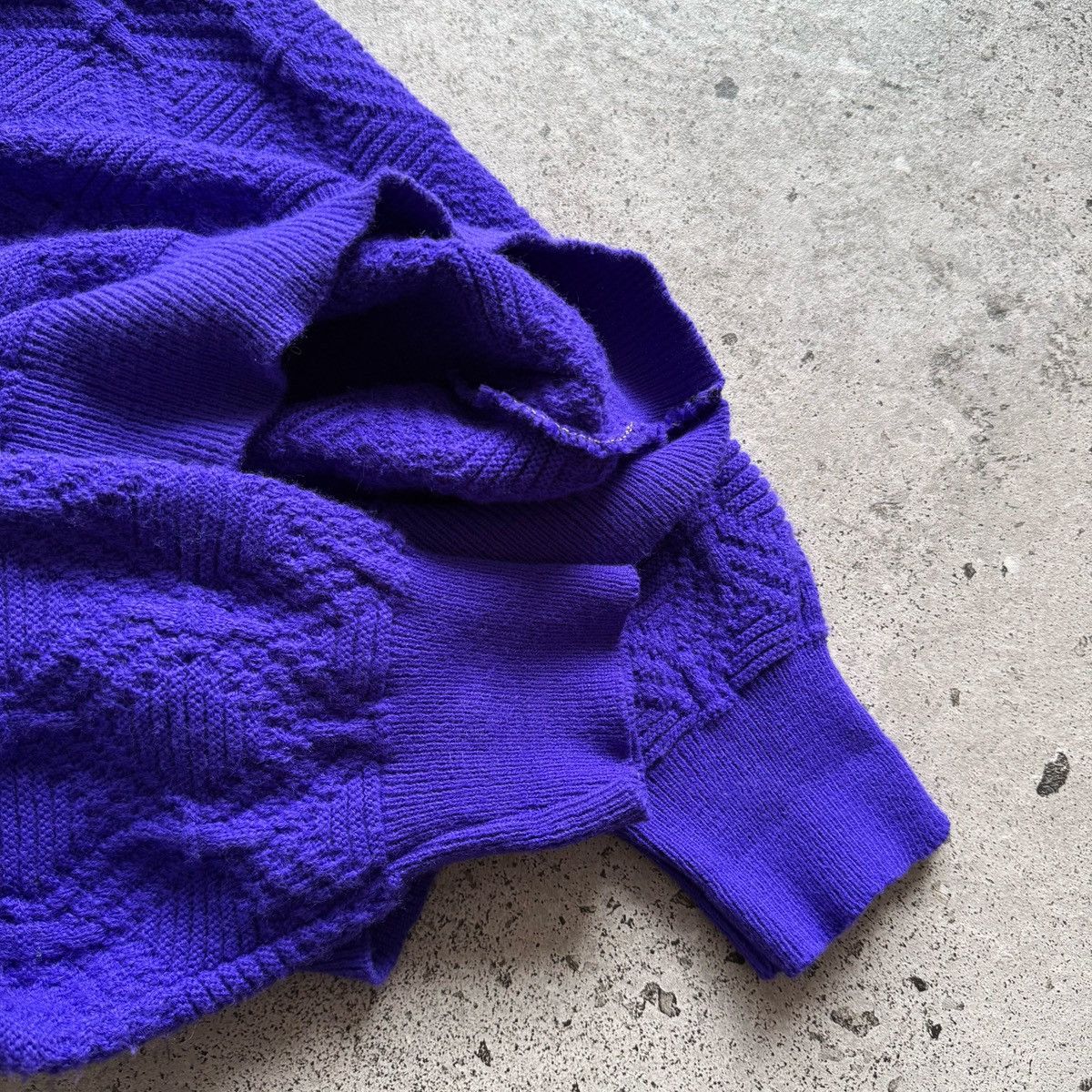 Lacoste Lacoste Vintage Mens Knit Sweater Purple Made in France Logo Size US M / EU 48-50 / 2 - 4 Thumbnail