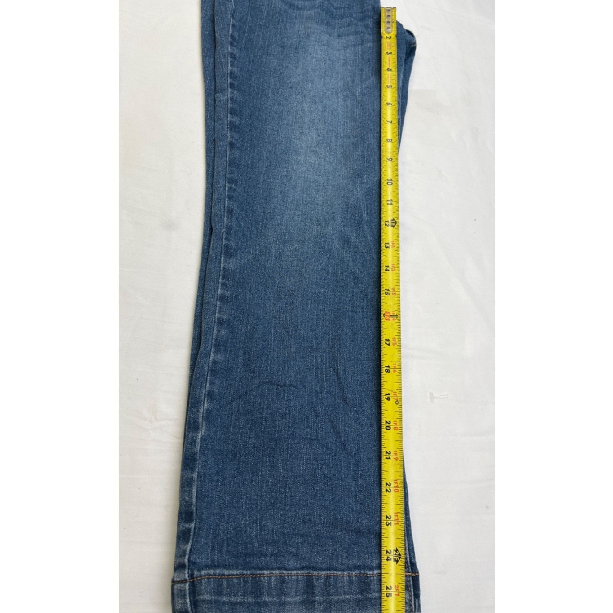 Nicole Miller Nicole Miller Women' Blue Jeans High Rise Boot Size 8 (30x26 Size 30" / US 8 / IT 44 - 10 Thumbnail