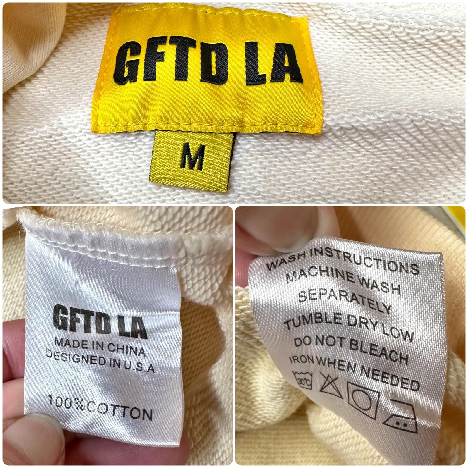 Other NWT GFTD LA Gifted God Given Revolution Hoodie Cream Mens M Size US M / EU 48-50 / 2 - 7 Thumbnail