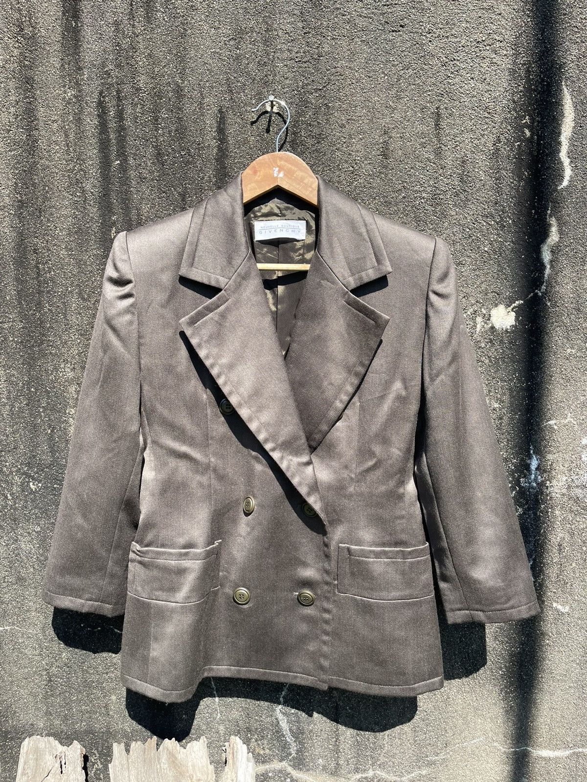 Vintage Givenchy Nouvelle Boutique Double-Breasted Blazer