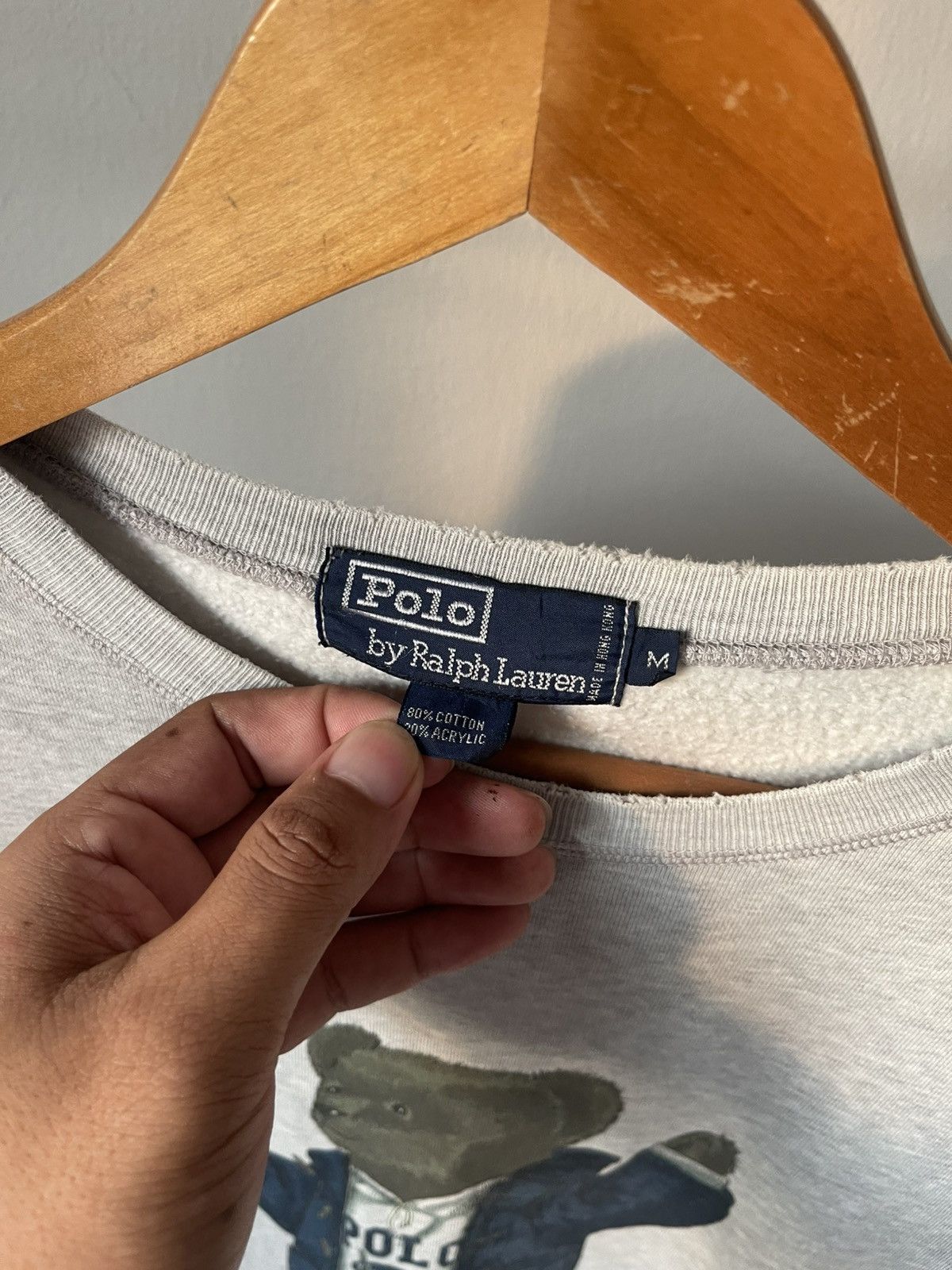 Polo Ralph Lauren Rare 90s Polo Ralph Lauren Grandpa Sweatshirt A2 Size US L / EU 52-54 / 3 - 10 Thumbnail
