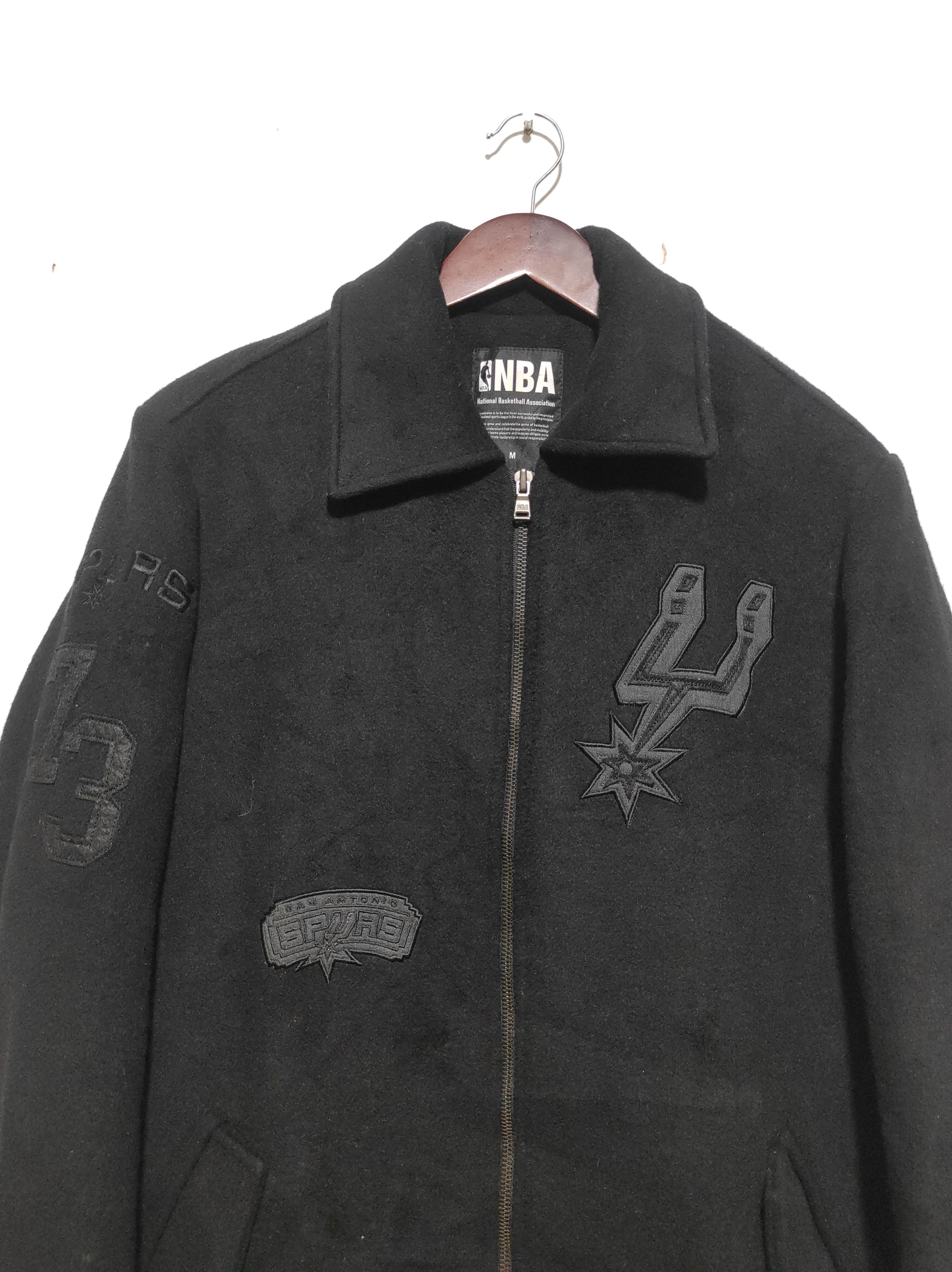 NBA Vintage San Antonio Spurs NBA Basketball Wool Jacket Size US M / EU 48-50 / 2 - 3 Thumbnail