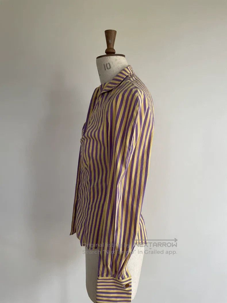 Vivienne Westwood Vivienne Westwood Vintage red label striped shirt Size M / US 6-8 / IT 42-44 - 2 Thumbnail
