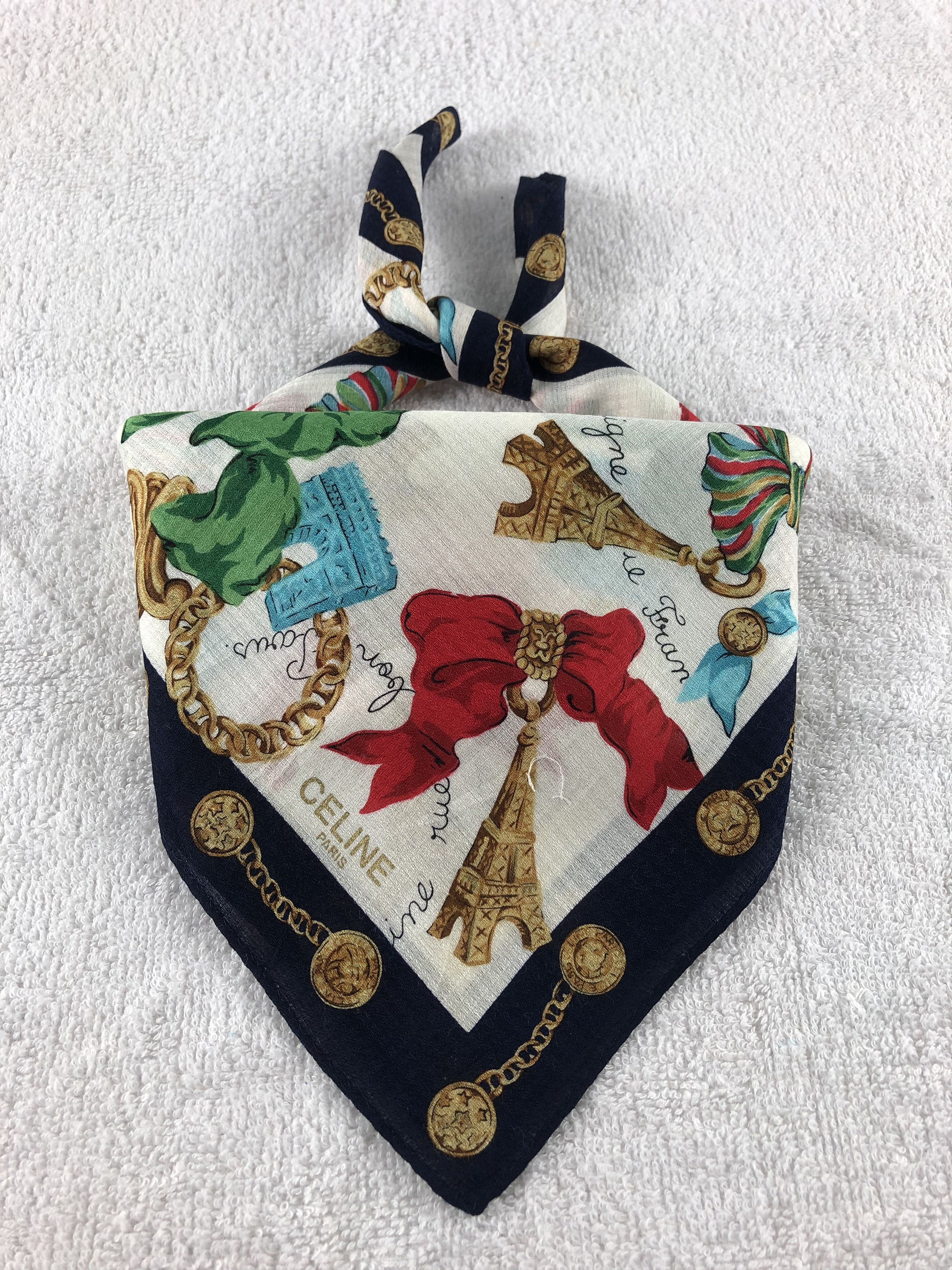 Celine Celine Handkerchief / Bandana / Neckerchief Size ONE SIZE - 1 Thumbnail