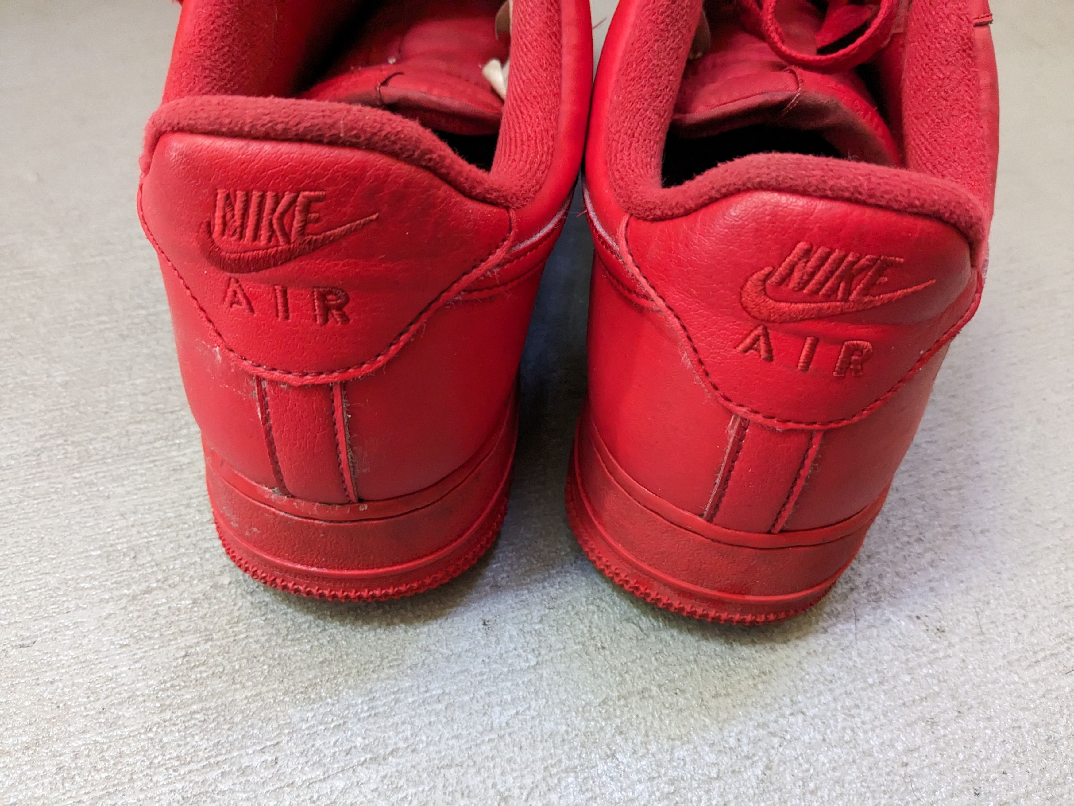Nike Nike Air Force 1 '07 LV8 Low Triple Red 10.5 CW6999-600 Size US 10.5 / EU 43-44 - 11 Thumbnail