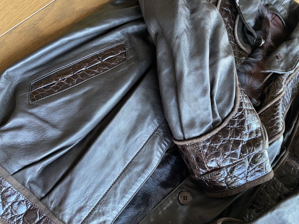 Other Vintage Serge Miko (Paris) leather jacket Size M / US 6-8 / IT 42-44 - 7 Thumbnail
