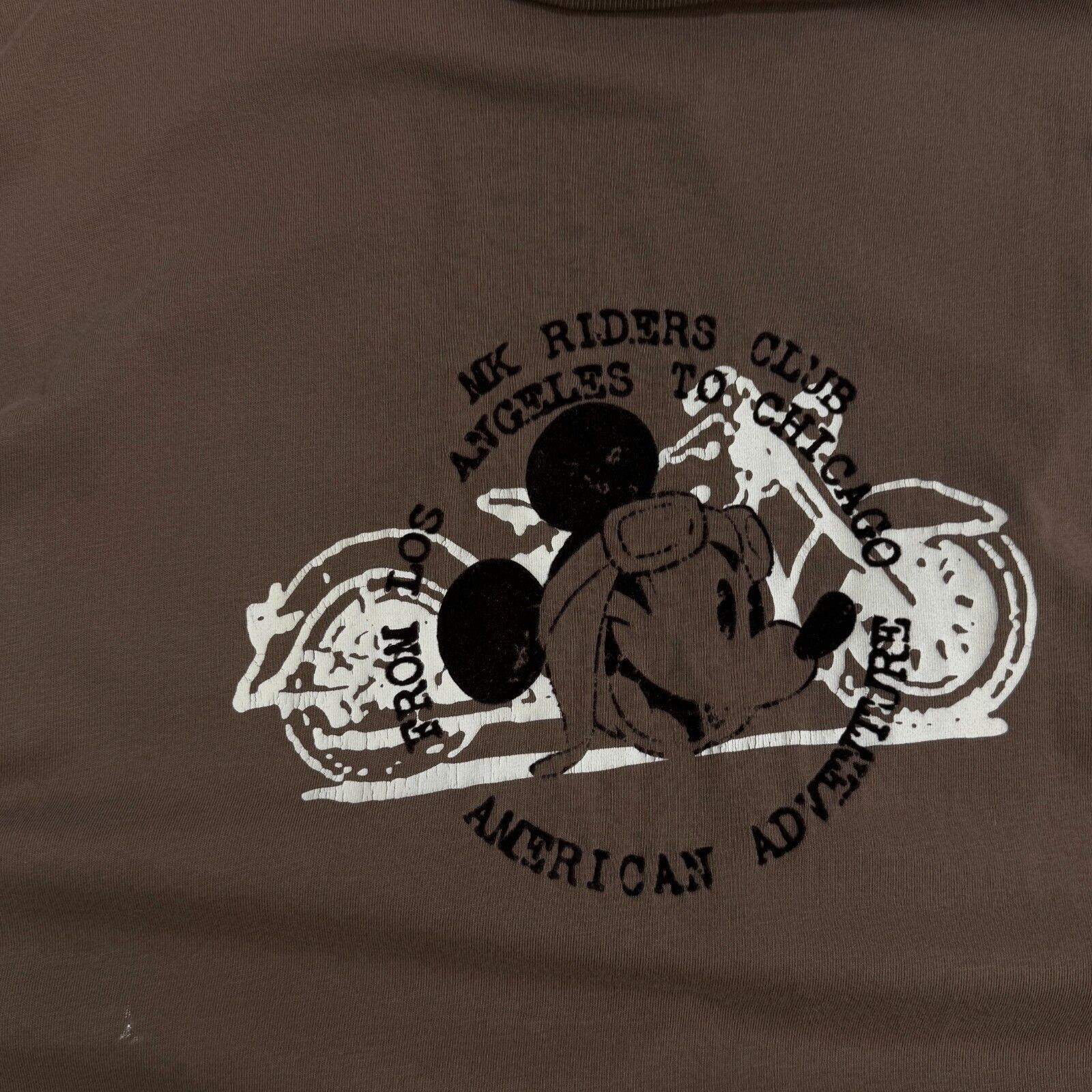 Disney × Vintage Vintage Disney Brown Cotton T-Shirt Size L Mickey Mouse Size US L / EU 52-54 / 3 - 11 Thumbnail