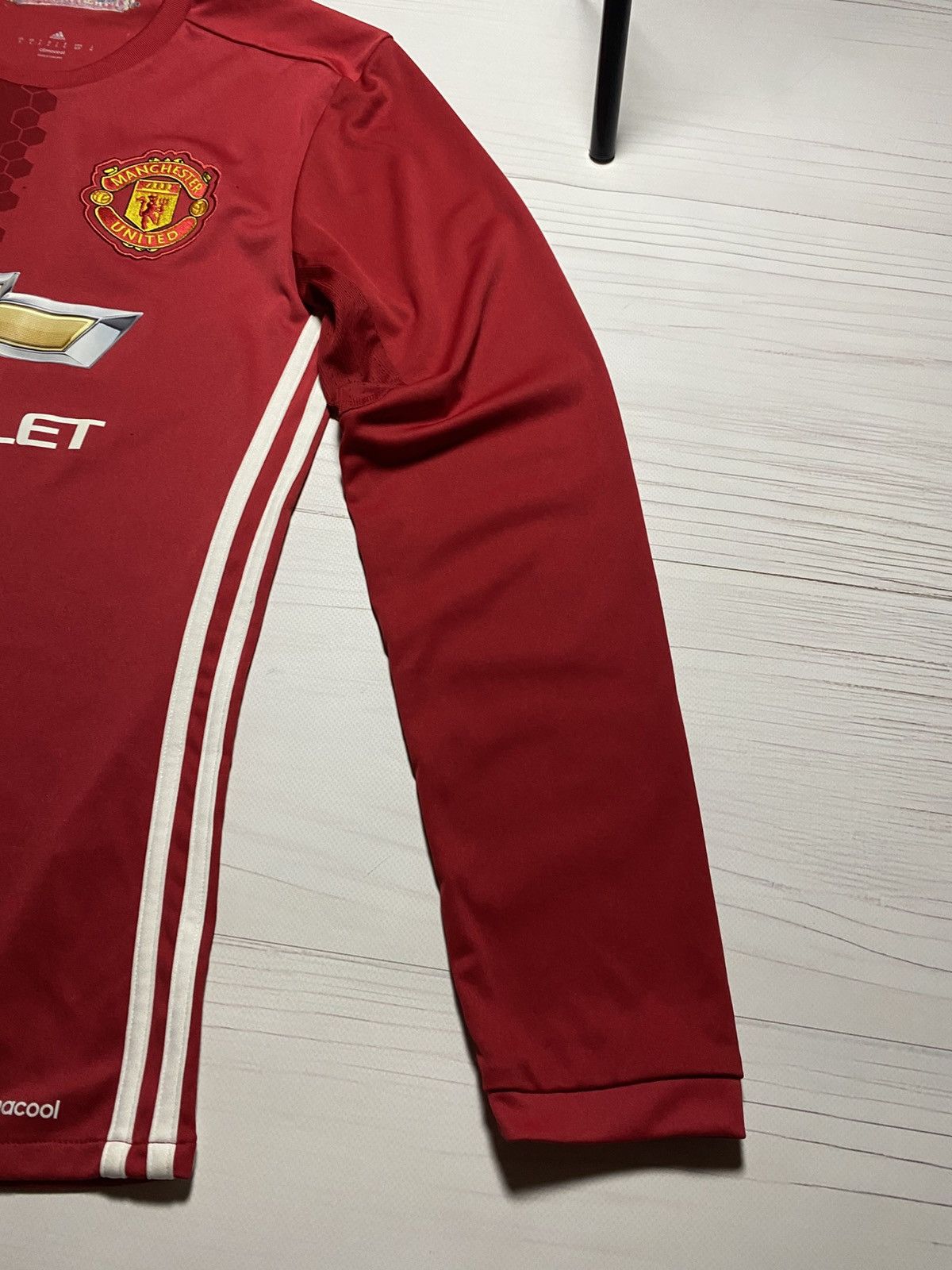 Adidas Adidas Manchester United 2016/17 home Longsleeve jersey Size US S / EU 44-46 / 1 - 9 Thumbnail