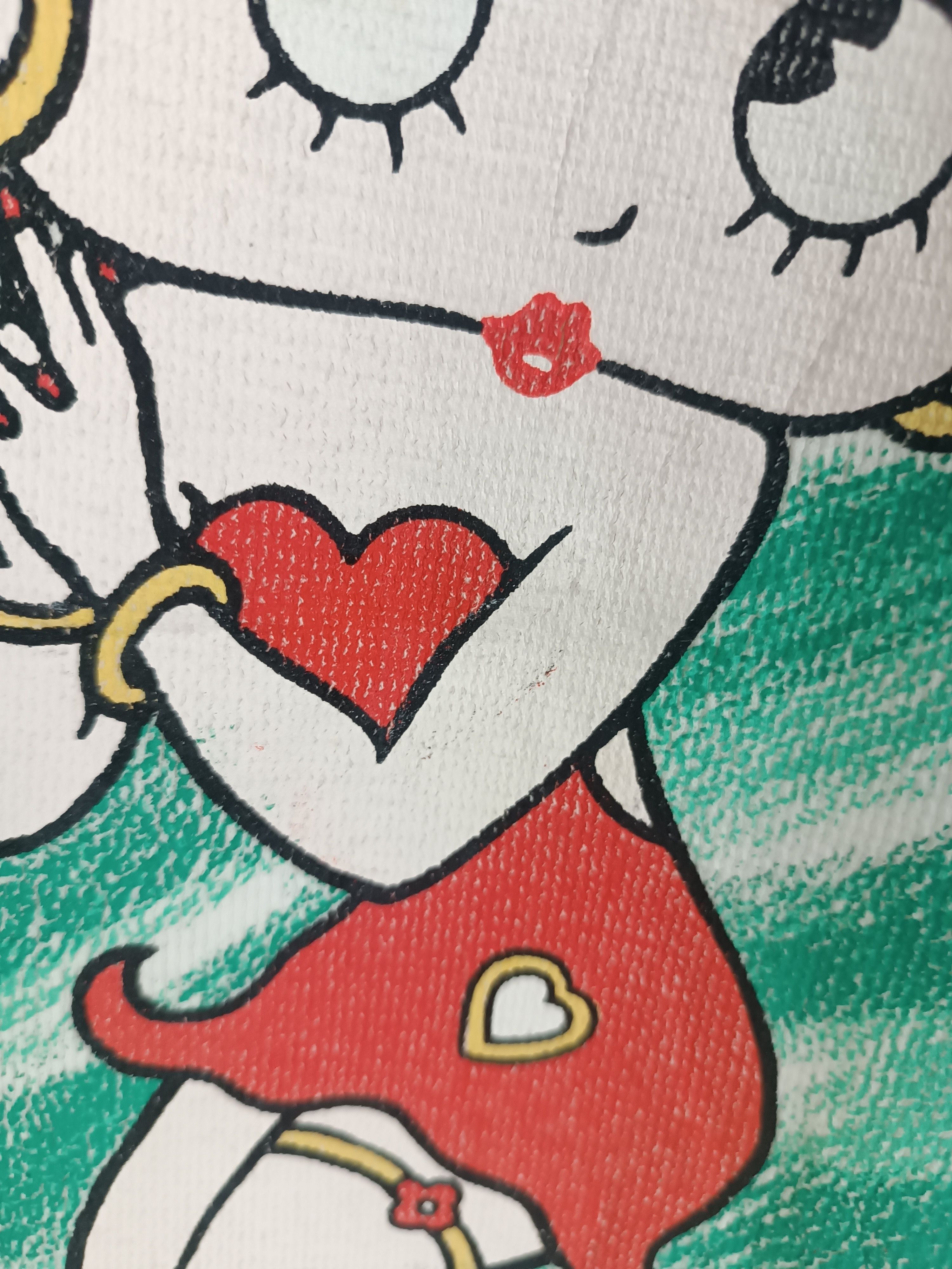 Vintage VINTAGE 90'S BETTY BOOP CROP TOP STYLE VERY RARE TEE Size US L / EU 52-54 / 3 - 11 Thumbnail