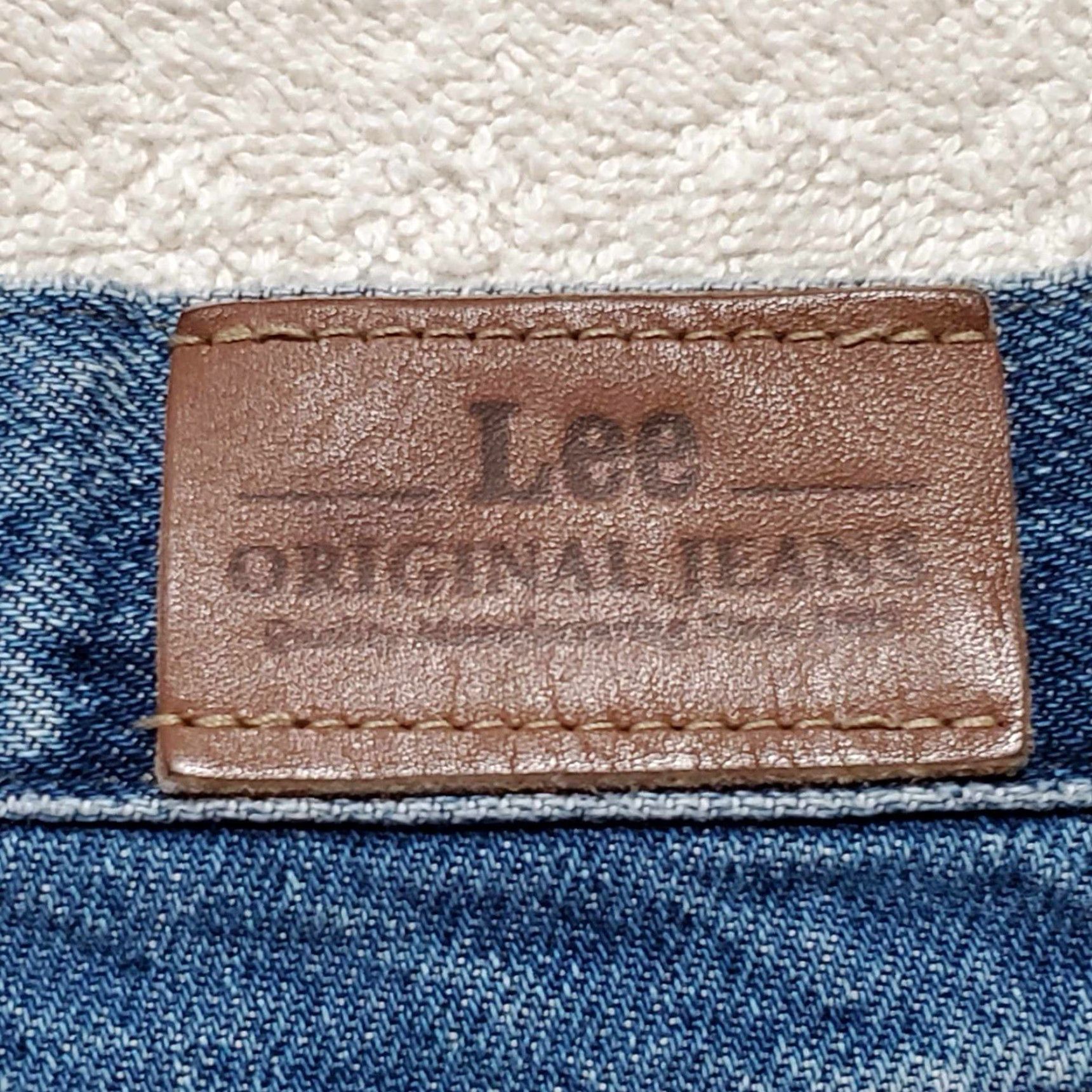Lee VINTAGE Lee Jeans Dark Wash Faded Tag Size 30 X 30 Mens Jeans 30 Inseam Blue Straight Size US 30 / EU 46 - 7 Thumbnail