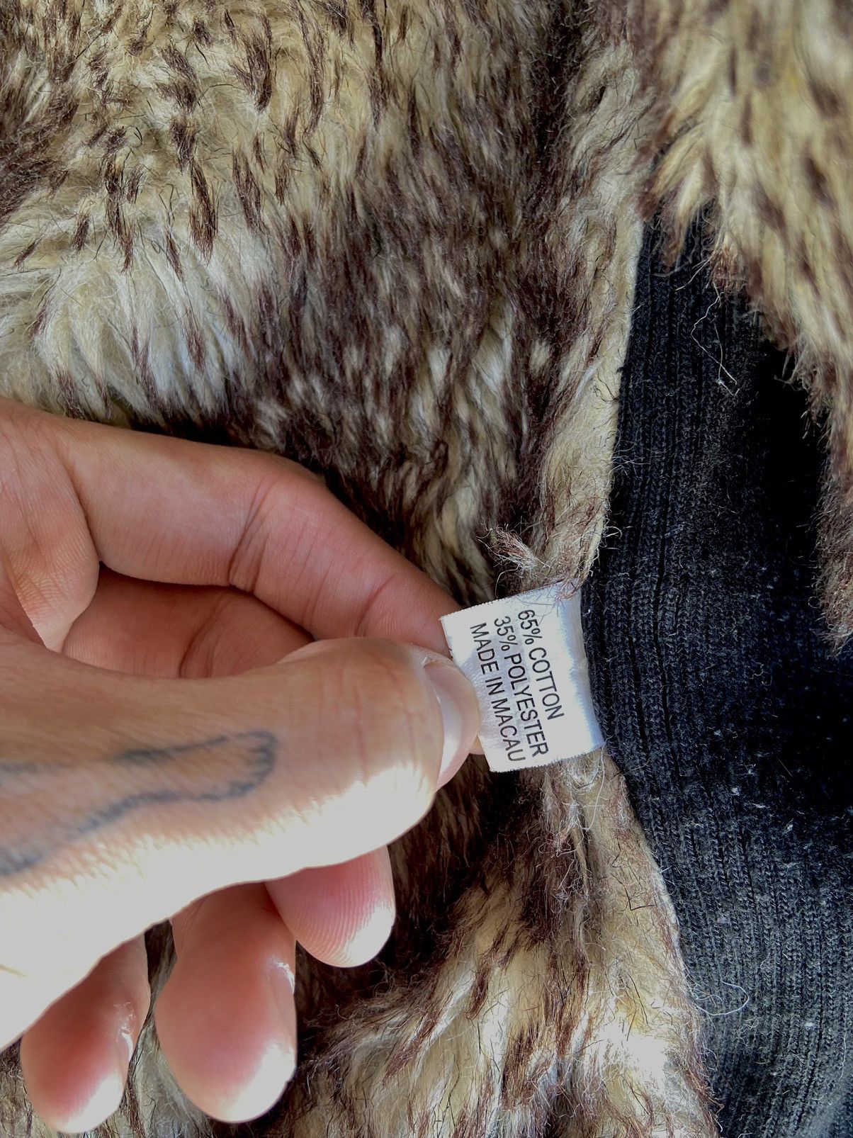 If Six Was Nine Vintage fur hoodie bomber jacket punk inspired Size US S / EU 44-46 / 1 - 9 Thumbnail