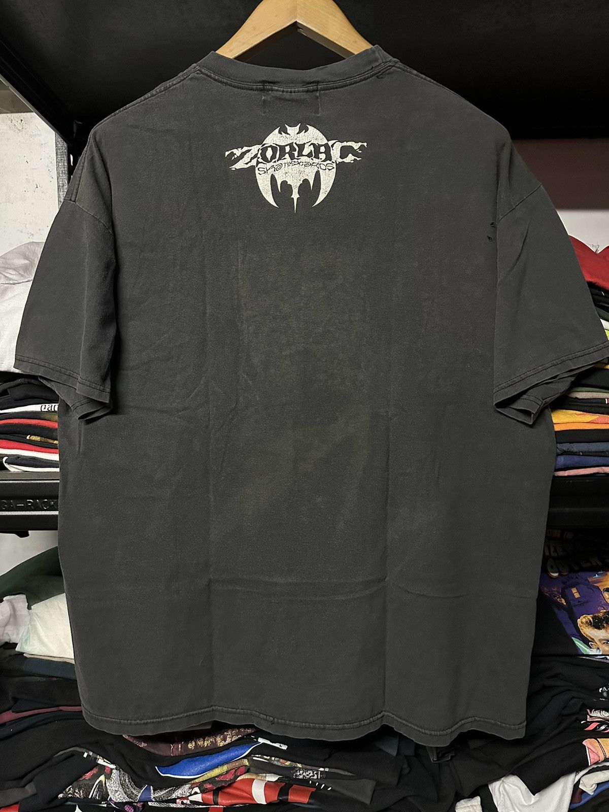 Girl Skateboards Vintage Zorlac Pushead Skateboard Sun Faded Tee Size US XL / EU 56 / 4 - 8 Thumbnail