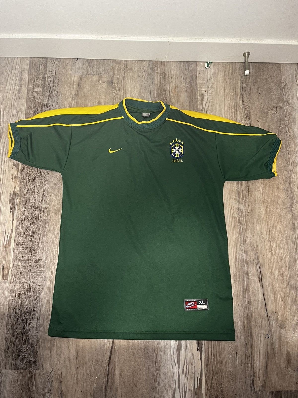 Nike × Vintage 1998 Brazil kit Size US XL / EU 56 / 4 - 2 Thumbnail