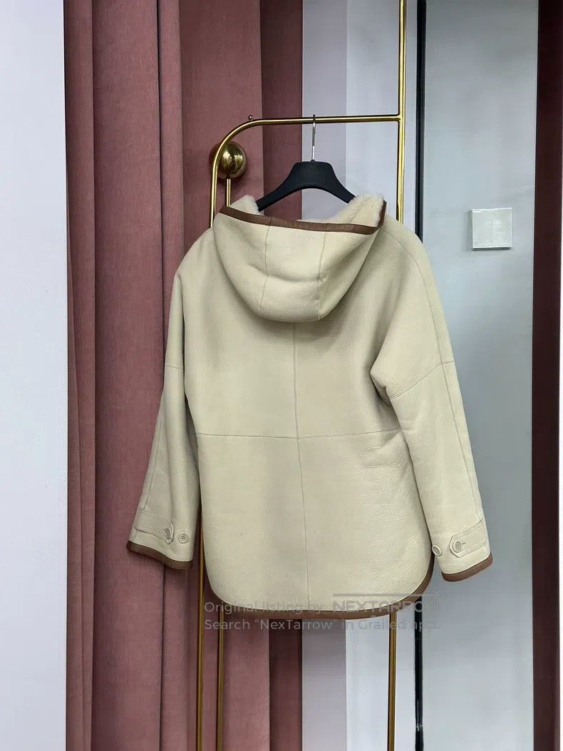 Loro Piana Loro Piana Shearling and Leather Jacket Size XS / US 0-2 / IT 36-38 - 2 Thumbnail