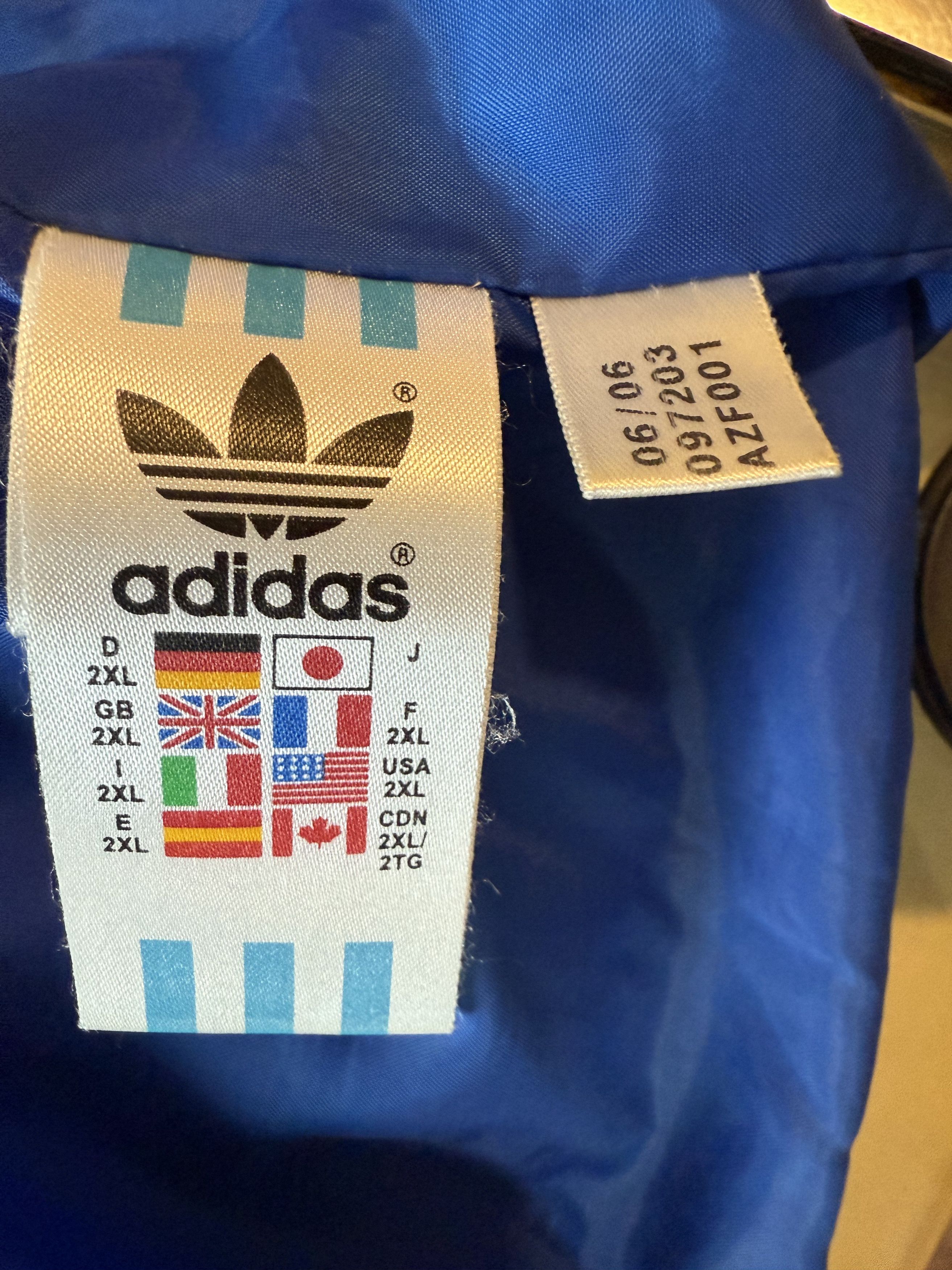 Adidas Adidas Originals Puffer 2006 – Bolck block – Oversized 2XL) Size US XXL / EU 58 / 5 - 8 Thumbnail