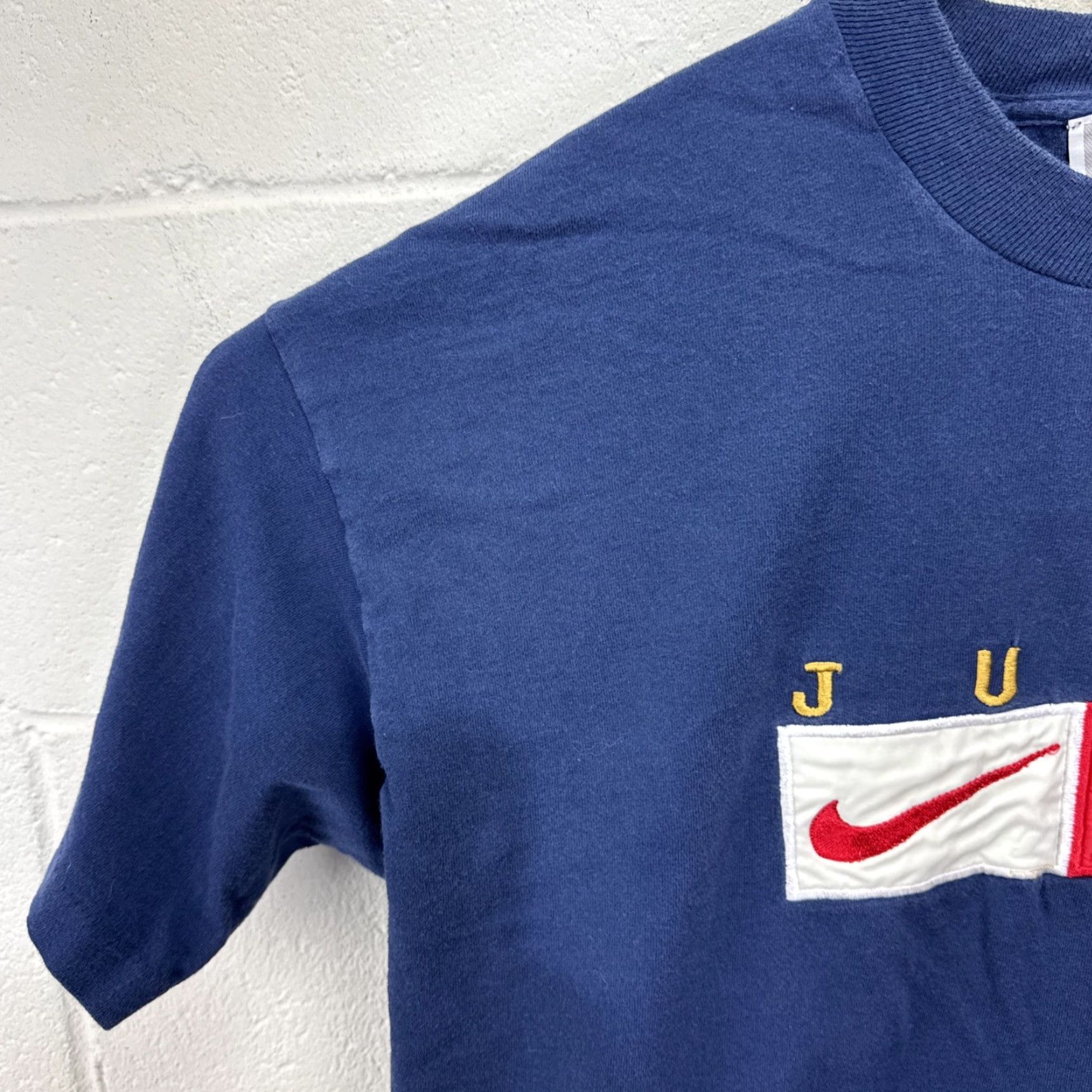 Nike Vintage Nike T-Shirt Men XL Crew Neck Short Sleeve Blue 90s Retro Sports USA Size US XL / EU 56 / 4 - 5 Thumbnail