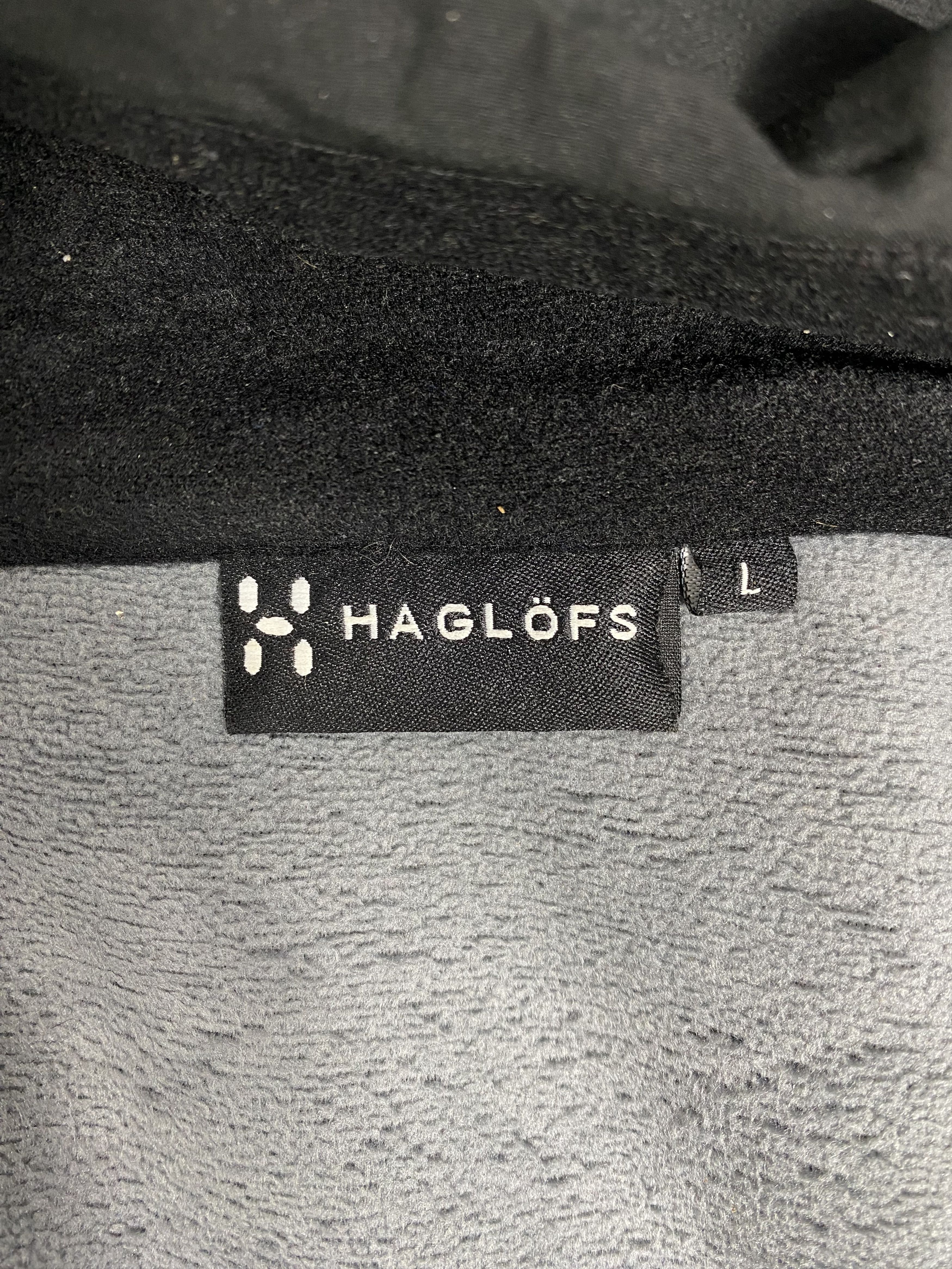 Haglofs × Vintage Vintage Haglofs Hoodie Fleece Lining Jacket Size US L / EU 52-54 / 3 - 9 Thumbnail