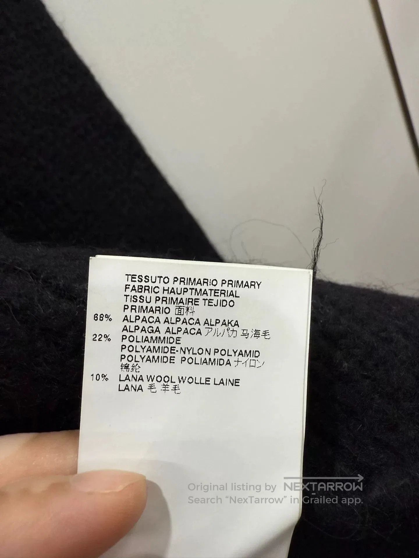 Maison Margiela Maison Margiela Black Knit Sweater L. Size US L / EU 52-54 / 3 - 3 Thumbnail