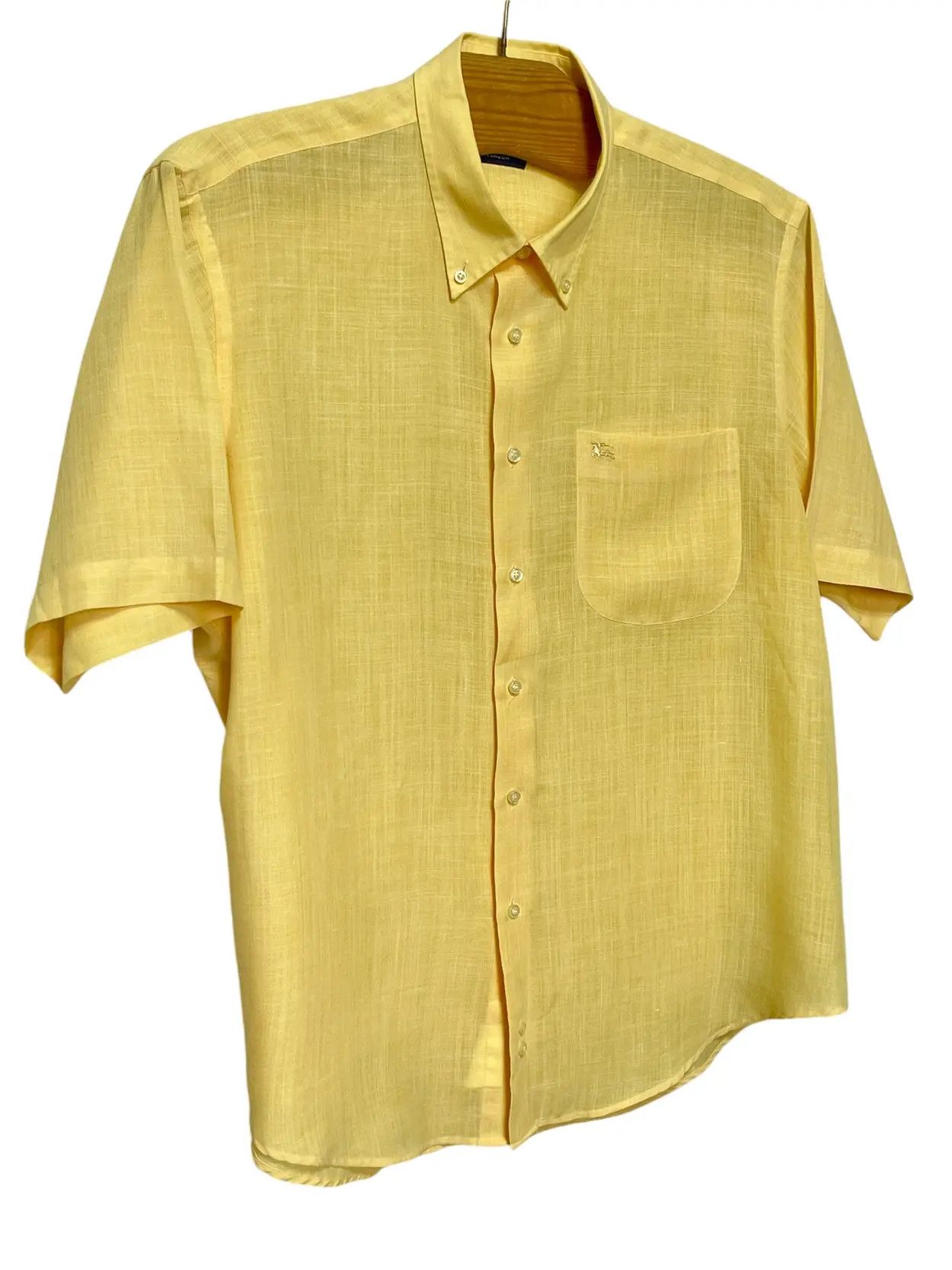 Burberry 🔥 Burberry london luxury shirt lino linen size xl Size US XL / EU 56 / 4 - 4 Thumbnail