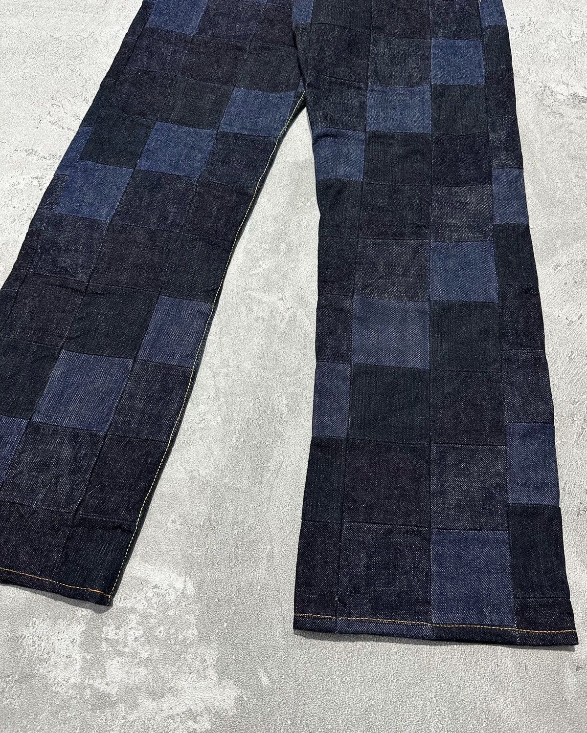 Japanese Brand × Studio D'Artisan Rare🔥 Studio D'Artisan D1687 Patchwork Jeans Size US 32 / EU 48 - 4 Thumbnail