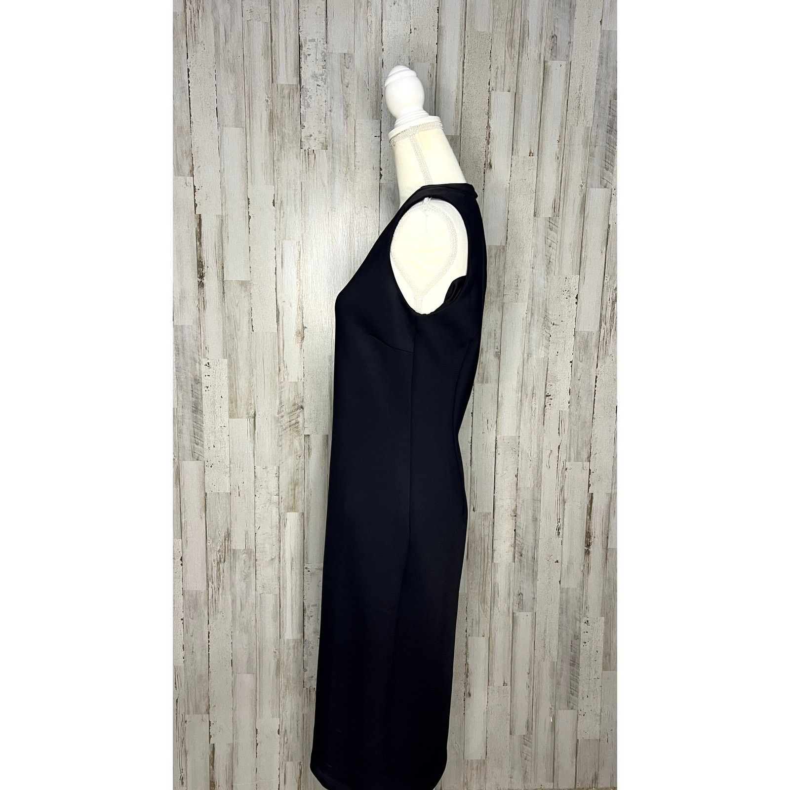 J.McLaughlin NWT J.McLaughlin Women's Small Barry Dress Black Sheath Size S / US 4 / IT 40 - 5 Thumbnail